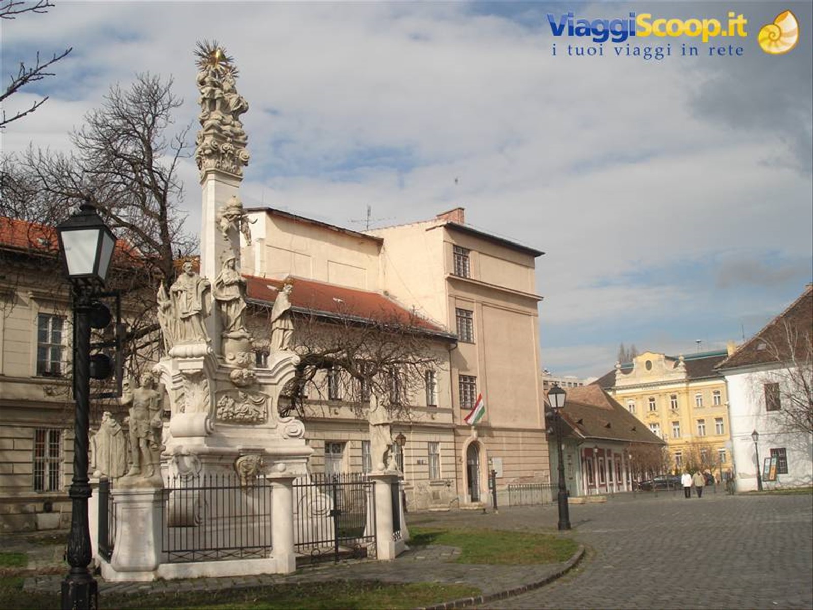 La piazza di Obuda