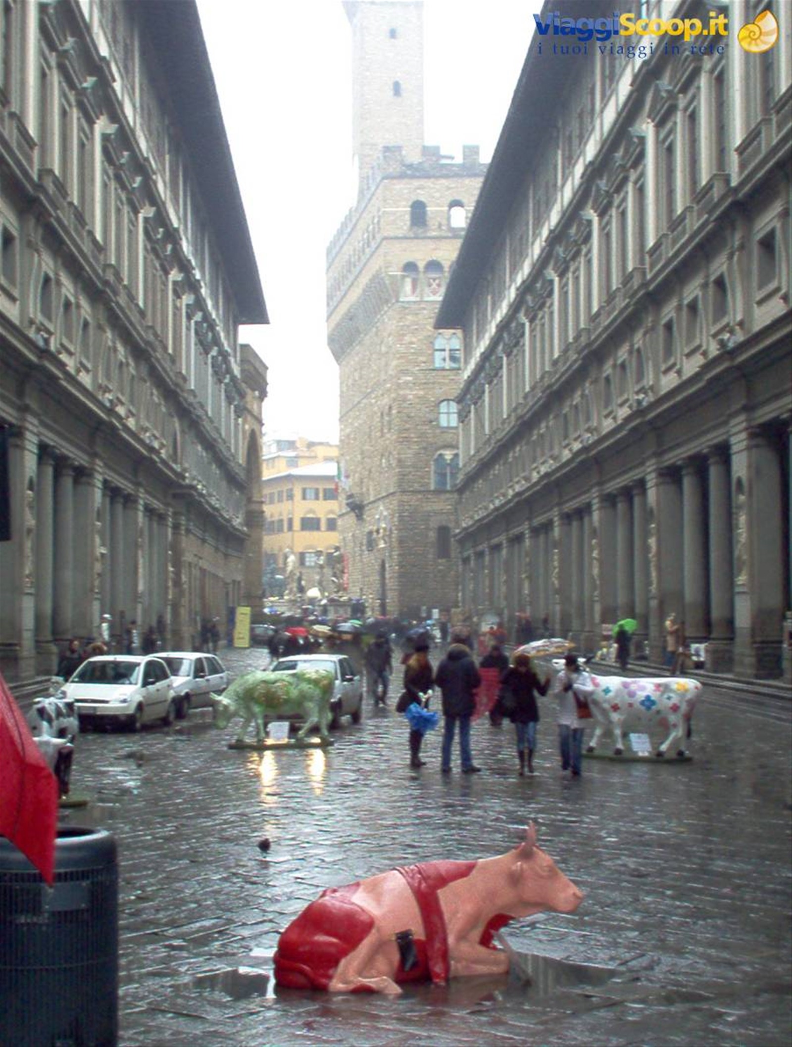 La galleria degli Uffizi