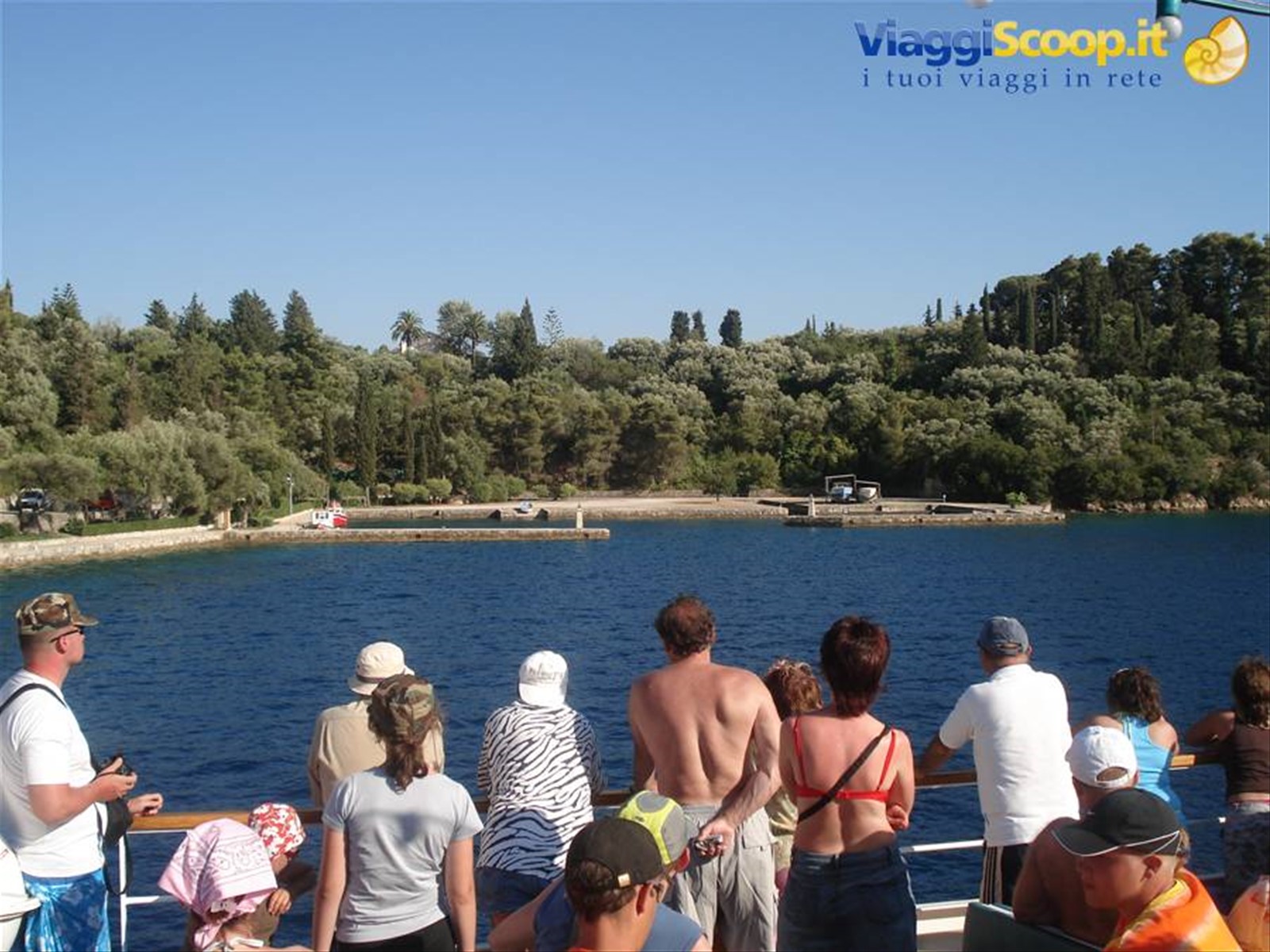Il porto privato di Onassis sull'isola di Skorpios