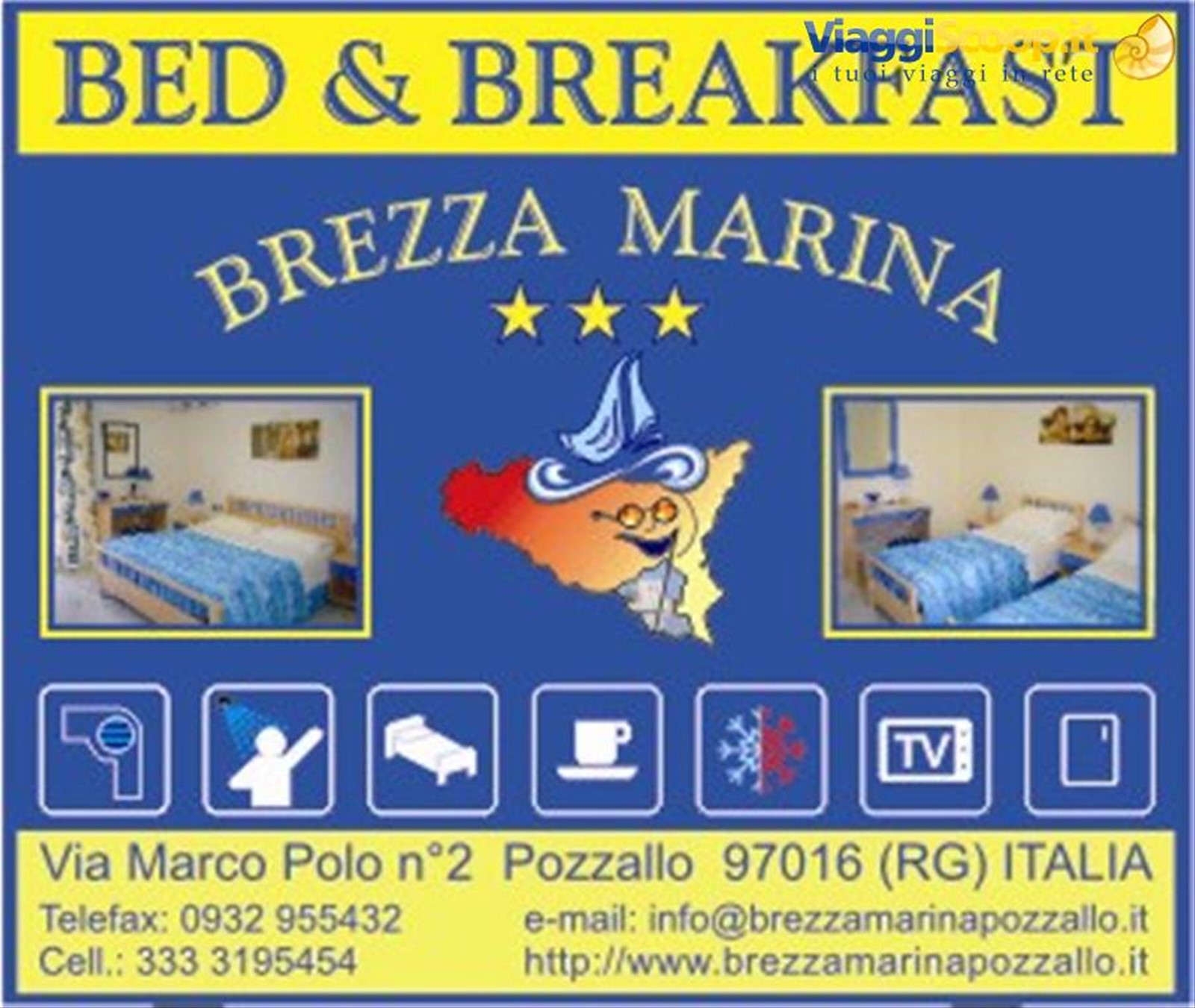 SICILIA-ITALIA - B&B Brezza Marina Pozzallo
