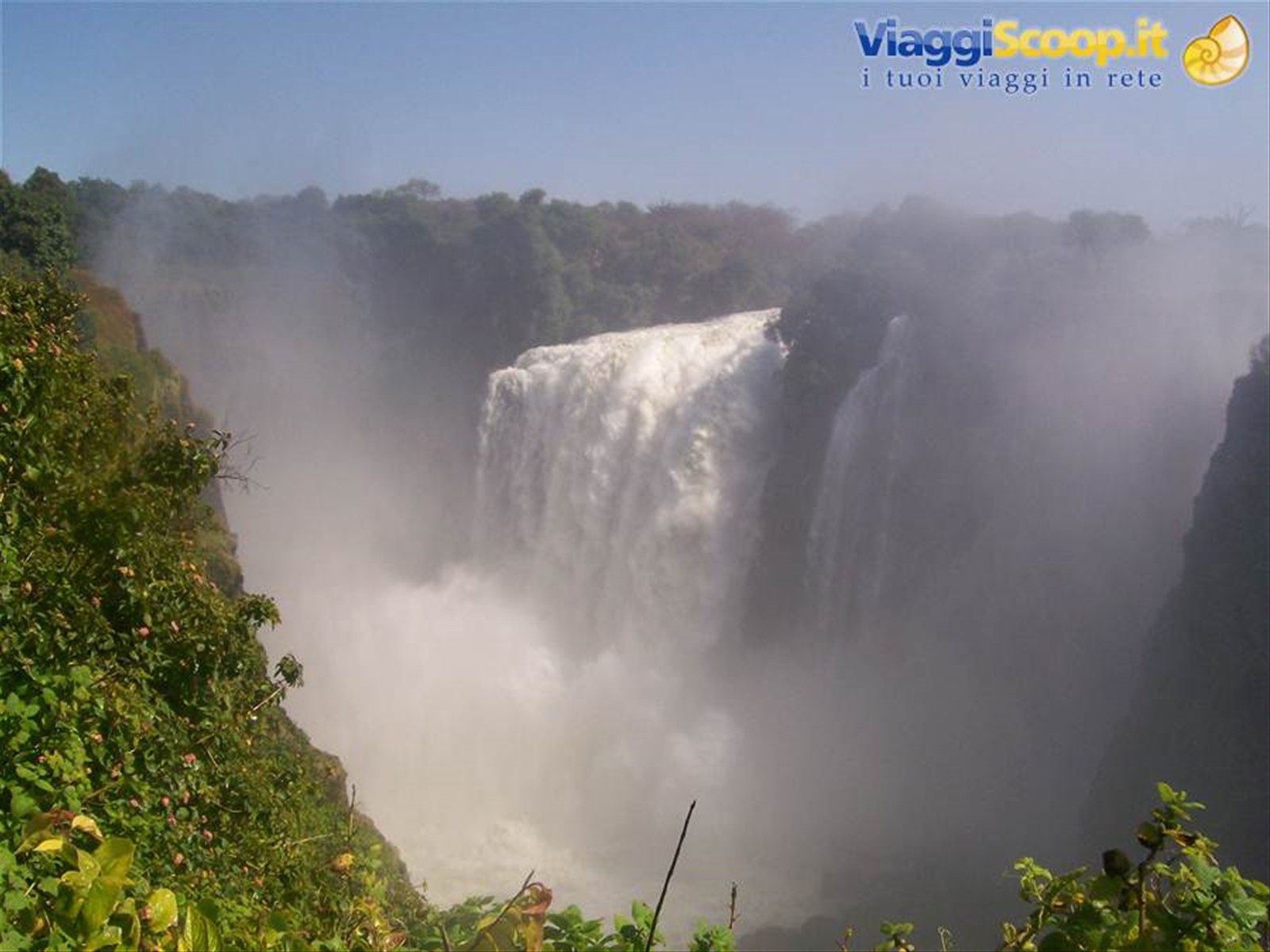Victoria Falls dallo Zimbabwe