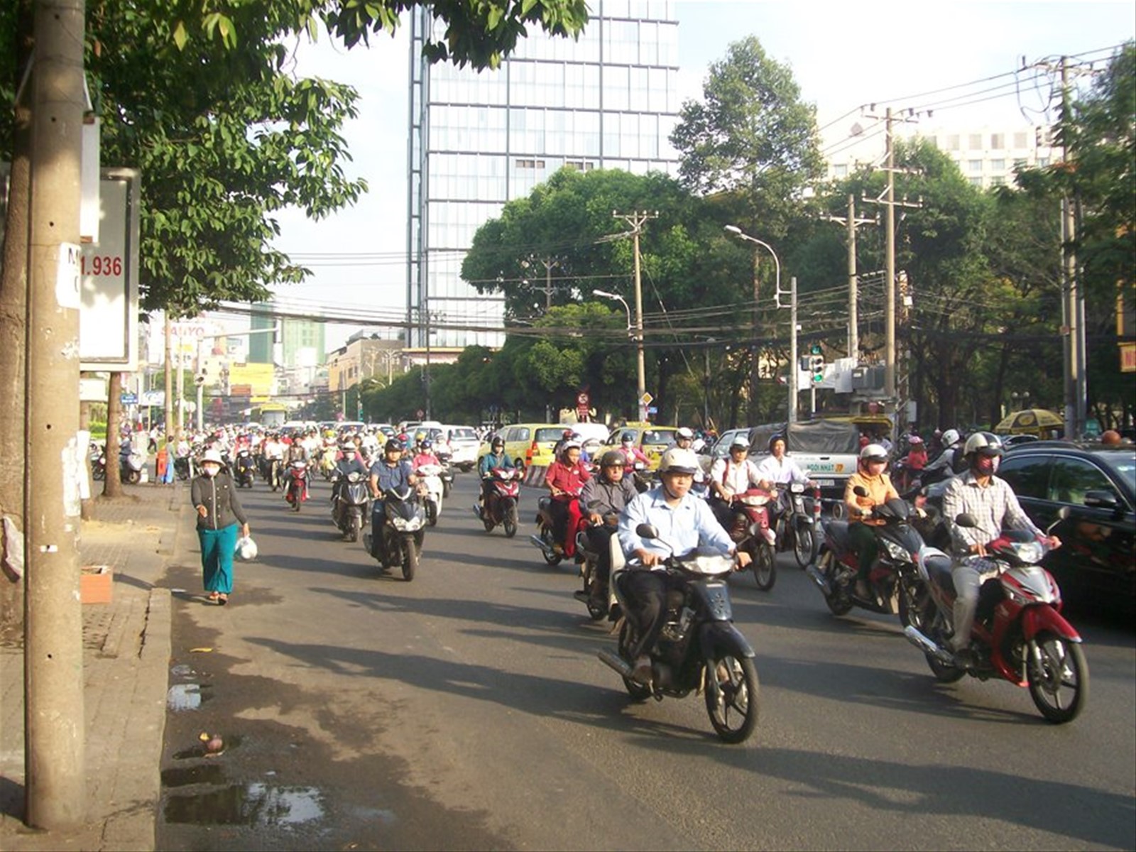 Traffico a Ho Chi Minh