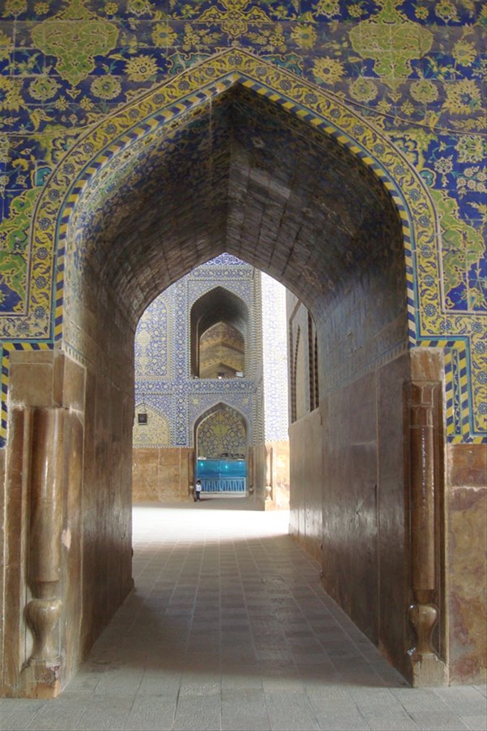 Ishfahan Piazza Imam particolare portali