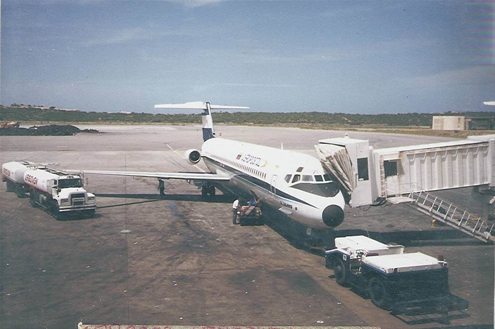 MD 8o aeropostal volo da Caracas a Ciudad guayana