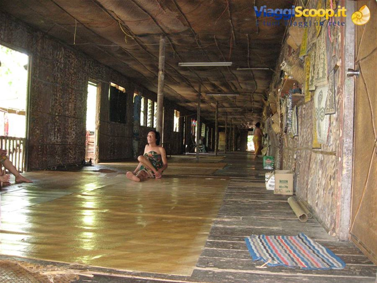 interno della longhouse
