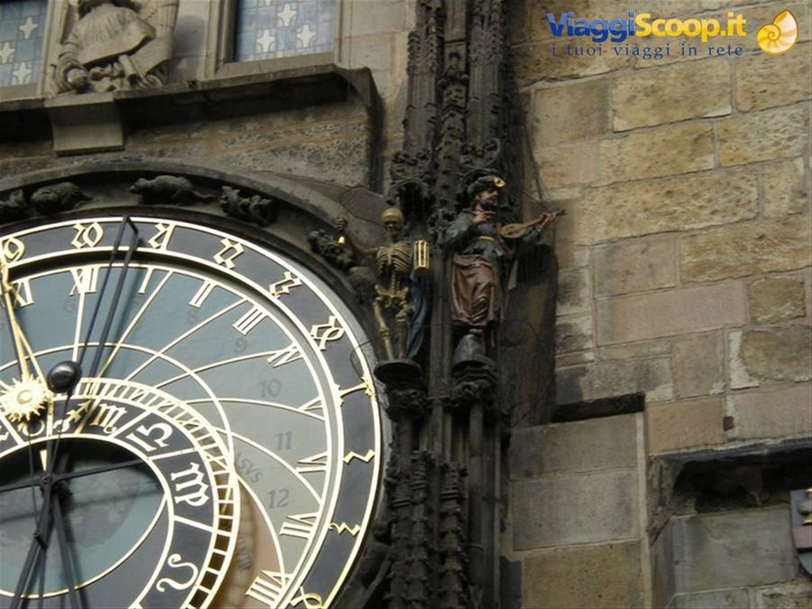 Particolare Orologio astronomico