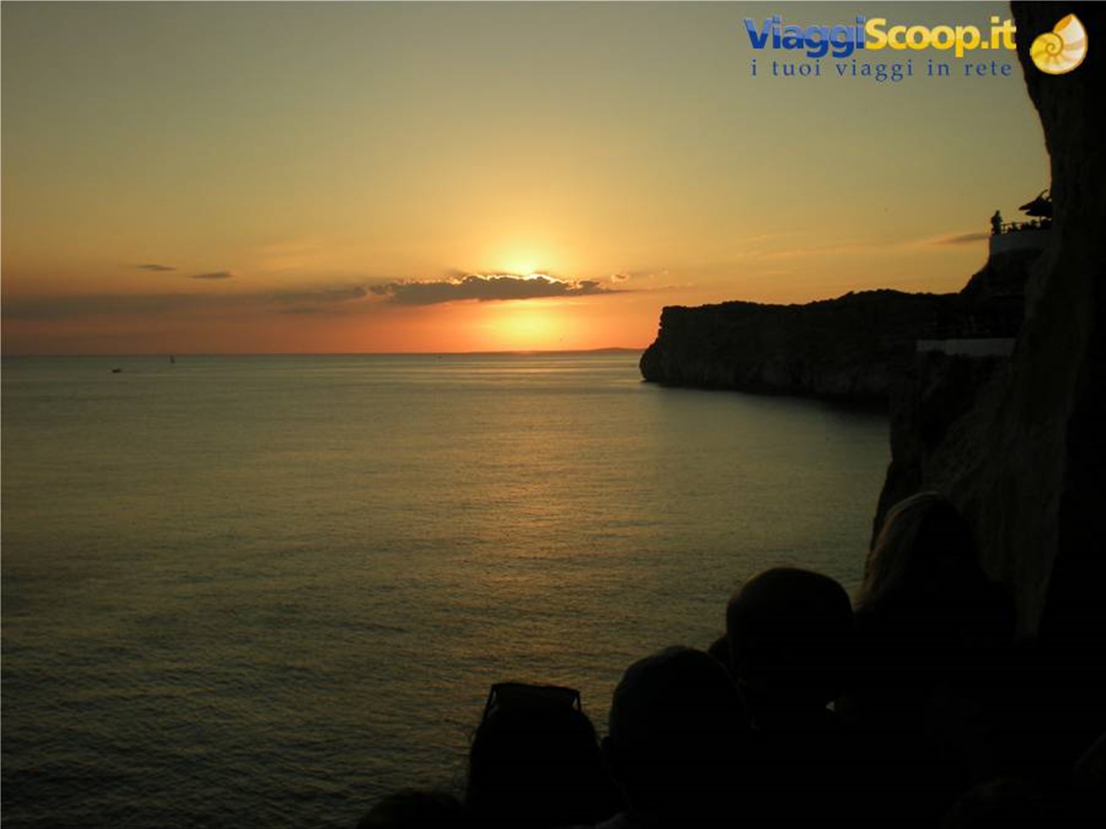 tramonto dalla Cova