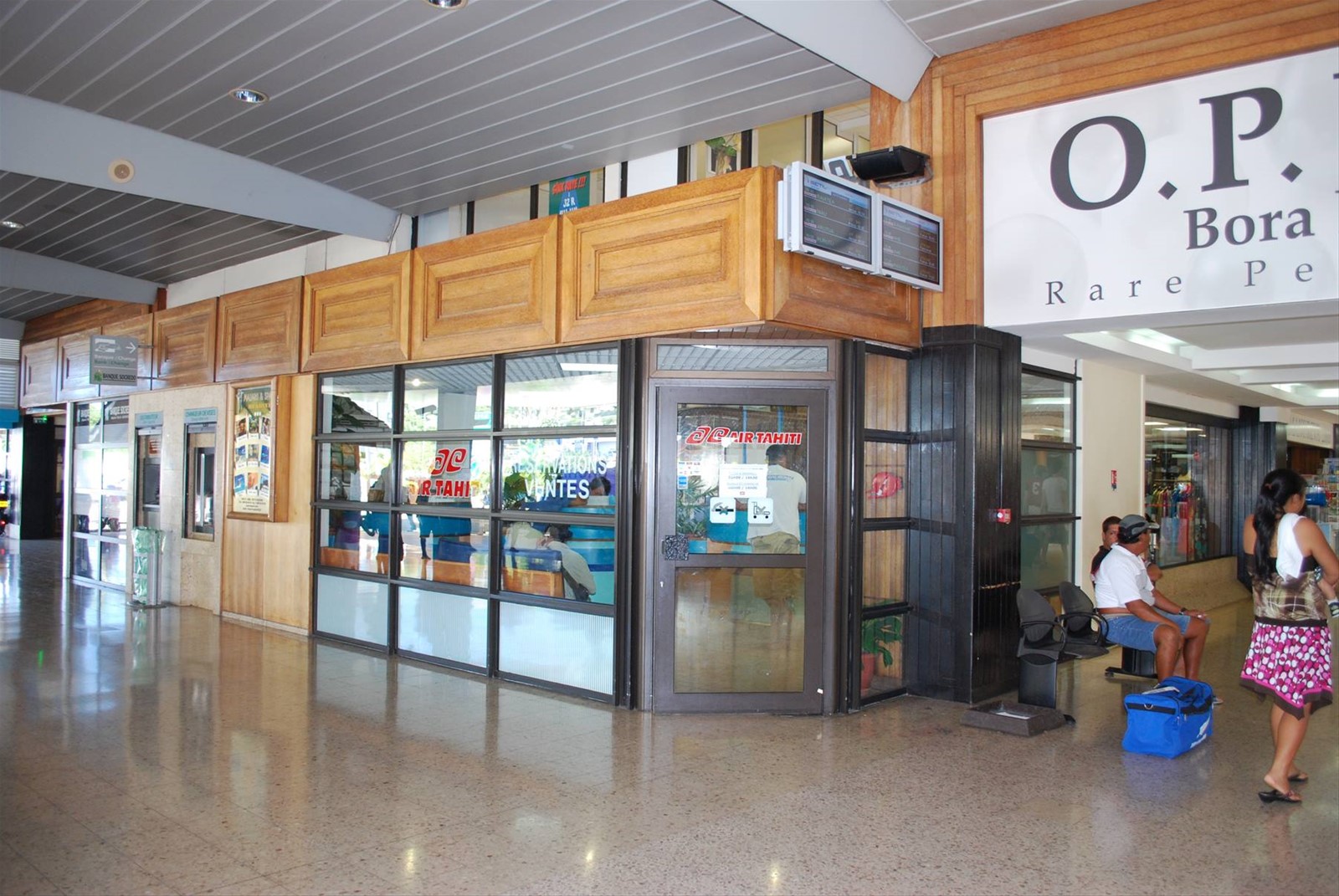 Ufficio Air Tahiti in aereoporto