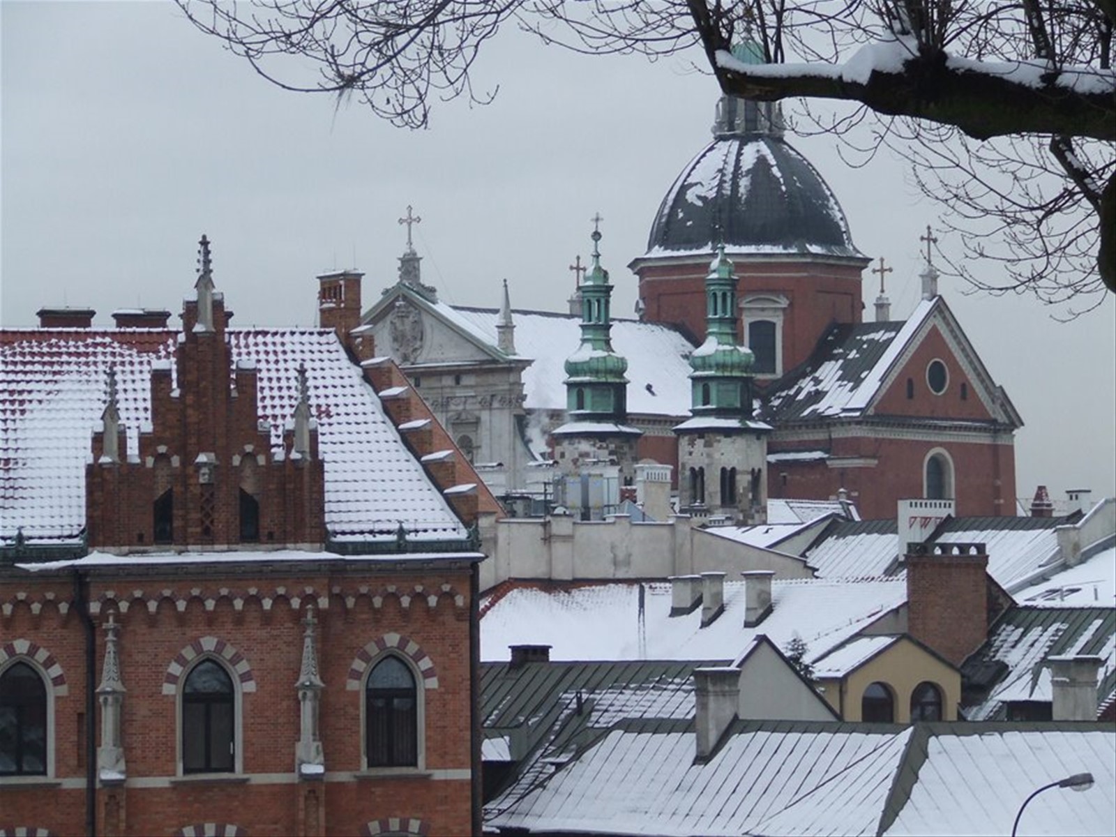 CRACOVIA - Panorama parziale sulla città