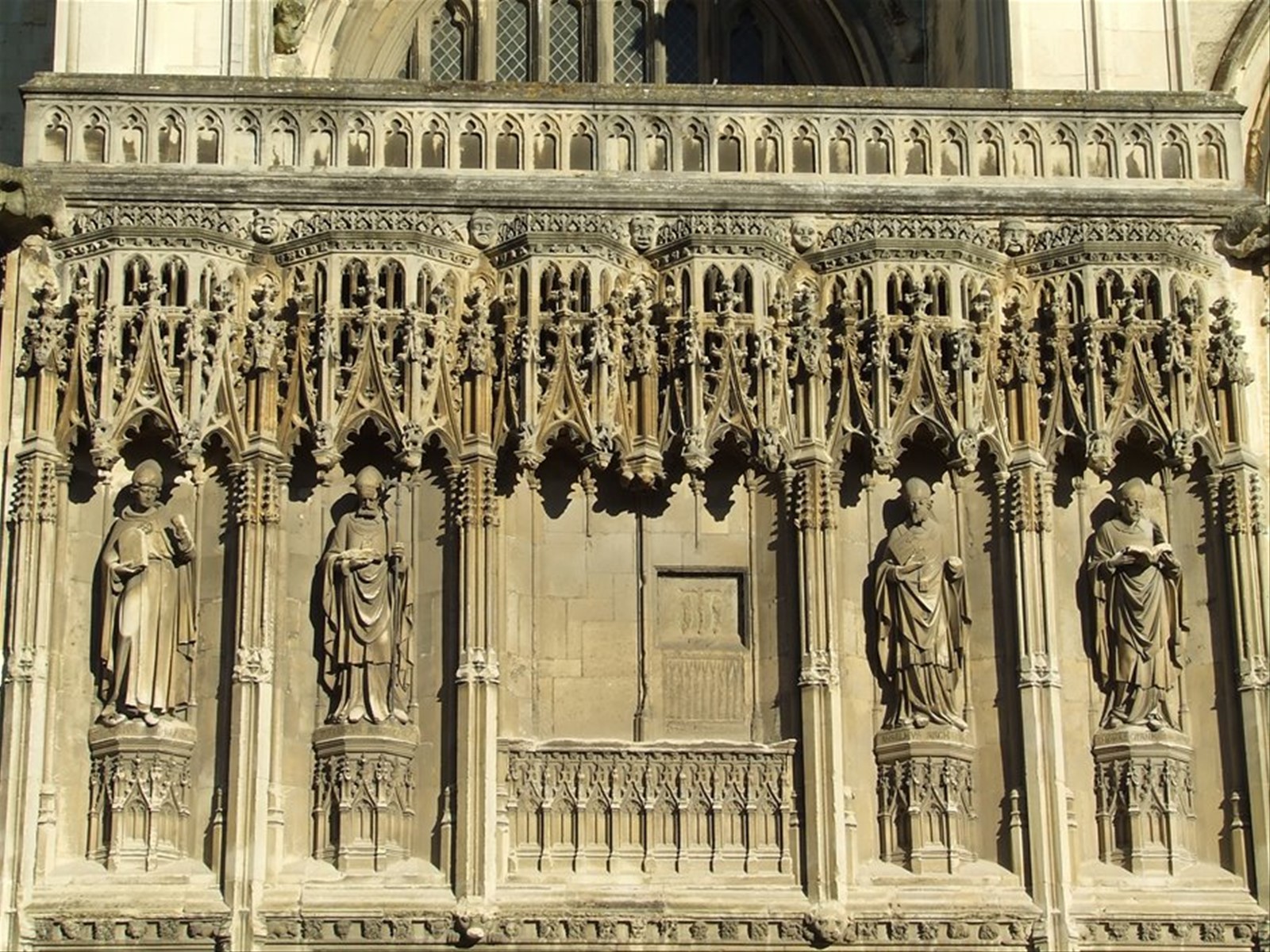 CANTERBURY - Cattedrale : particolare