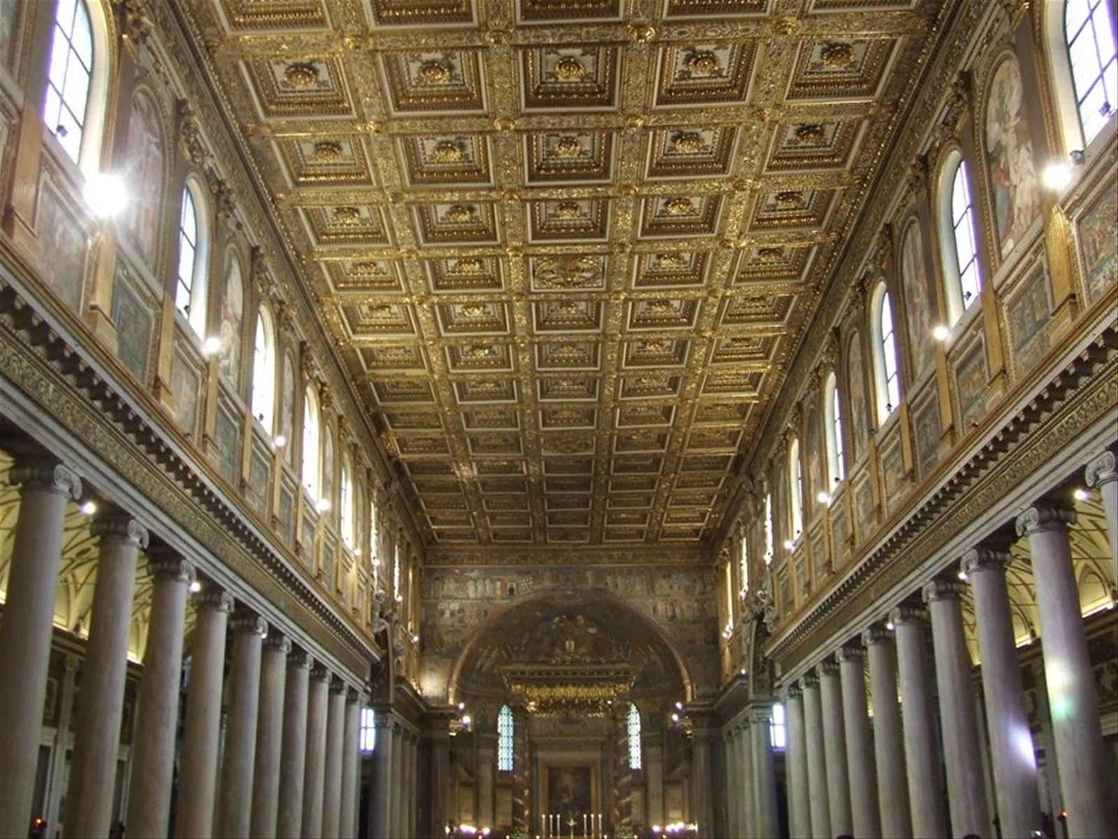 ROMA - Santa Maria Maggiore : interno