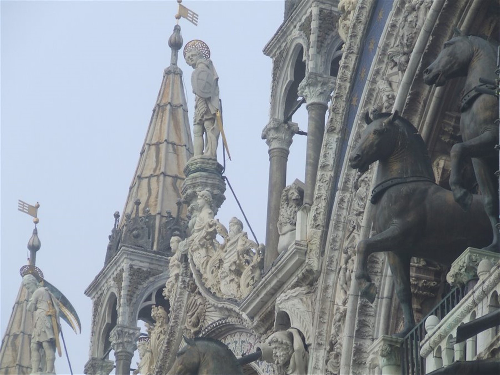 VENEZIA -Particolare della Basilica di S. Marco