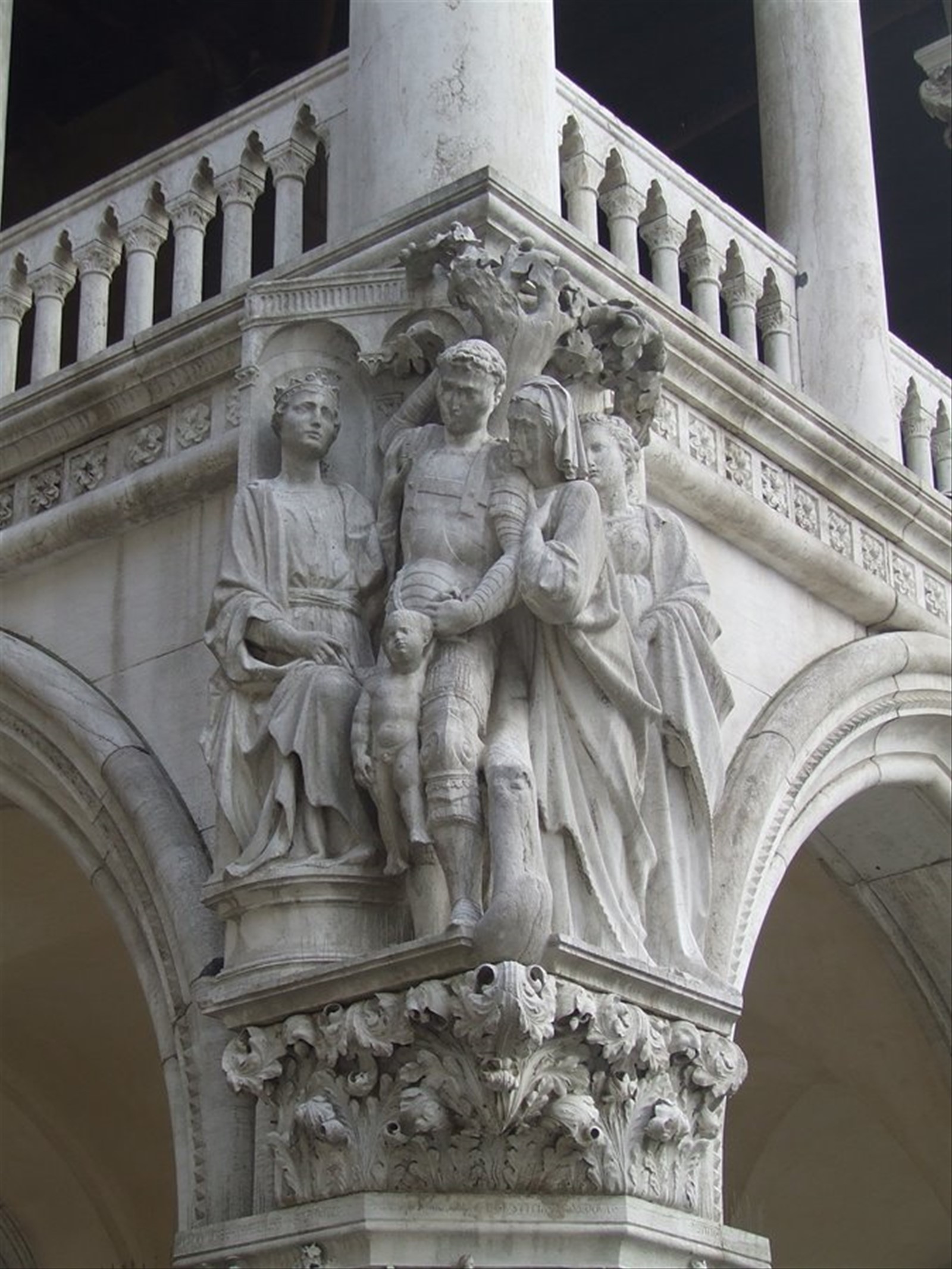 VENEZIA - Particolare di Palazzo Ducale