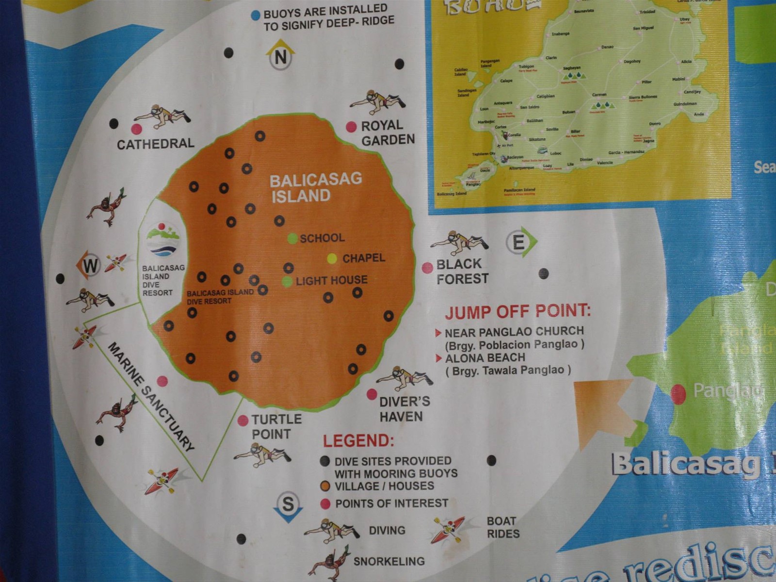 indicazioni isola