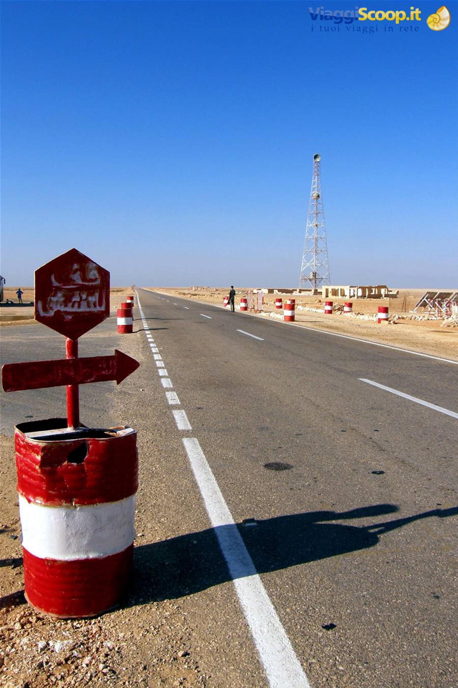 La strada per l'Oasi di Siwa
