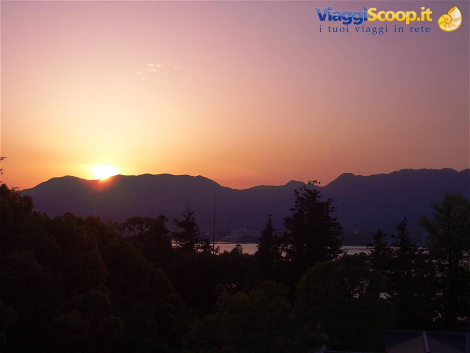 tramonto dalla camera...