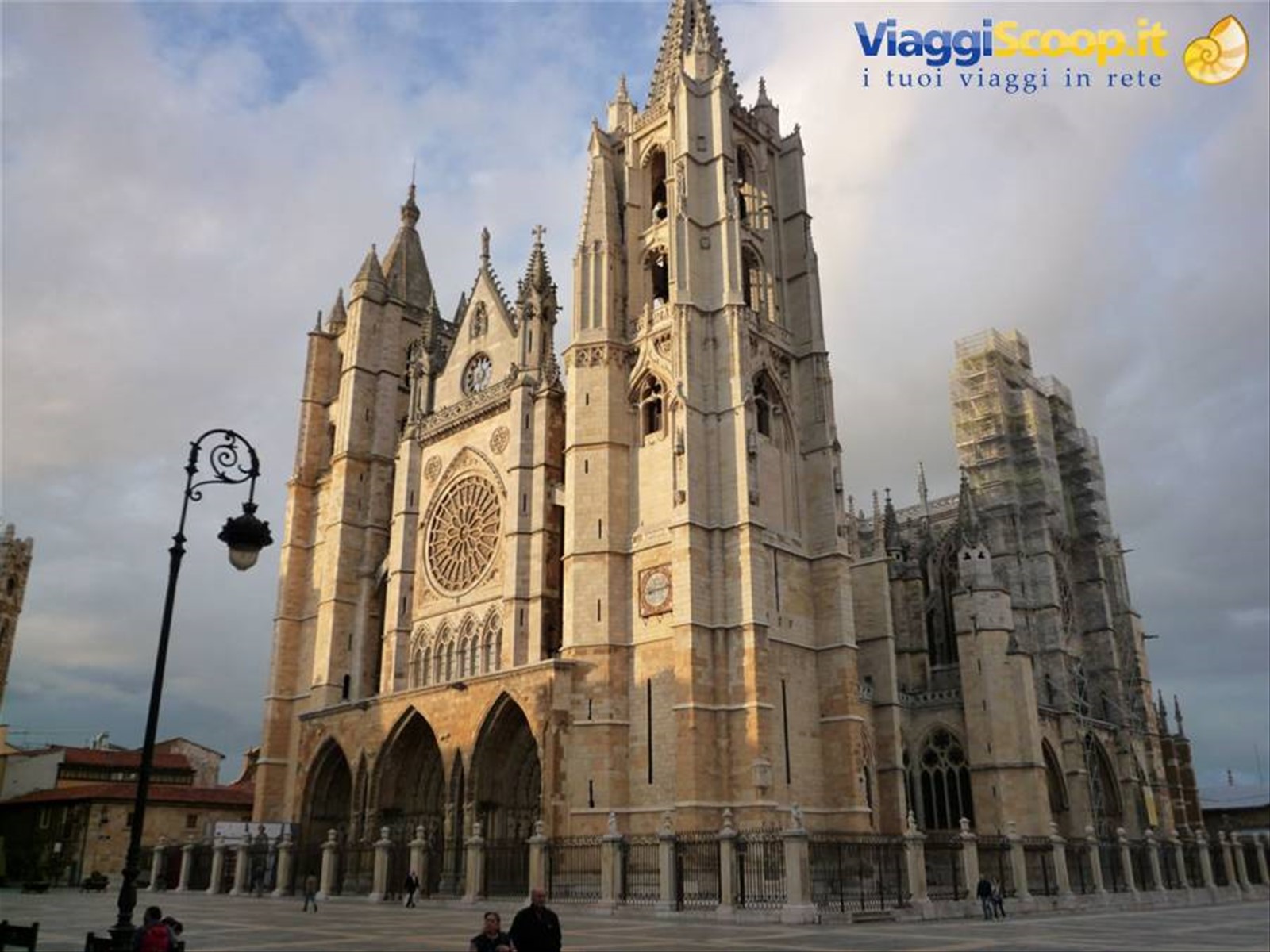 L'imponente cattedrale di Leon