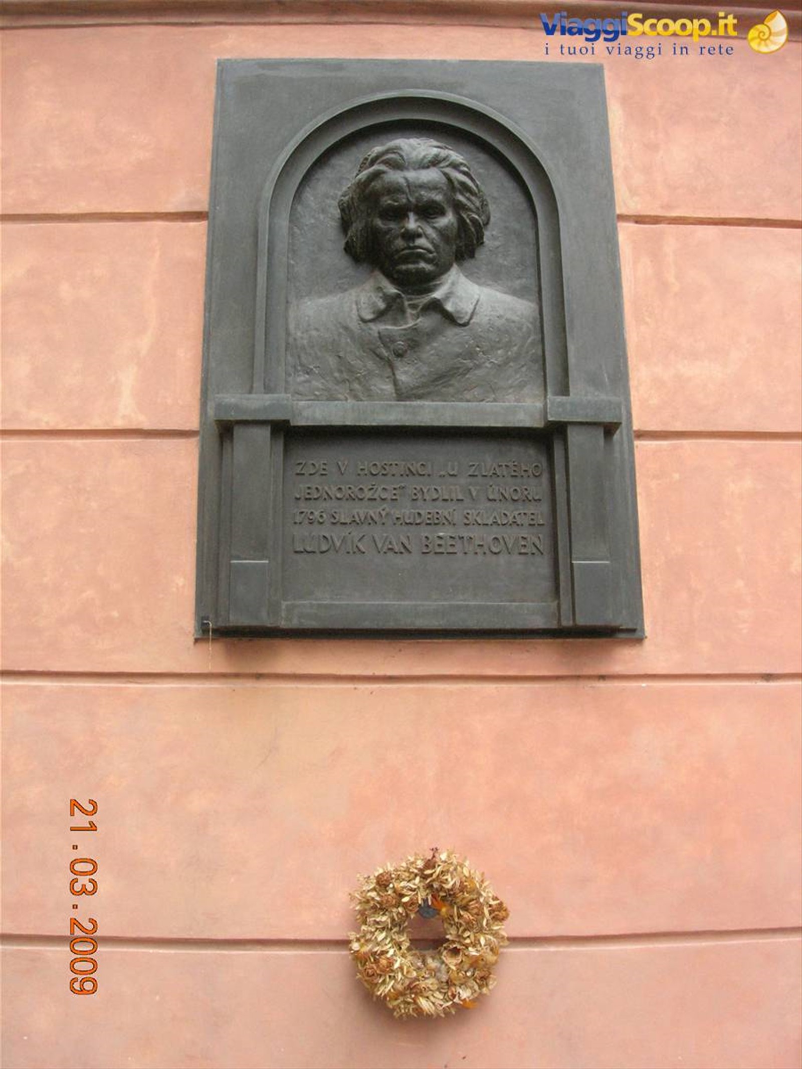 Praga - munumento a Beethoven