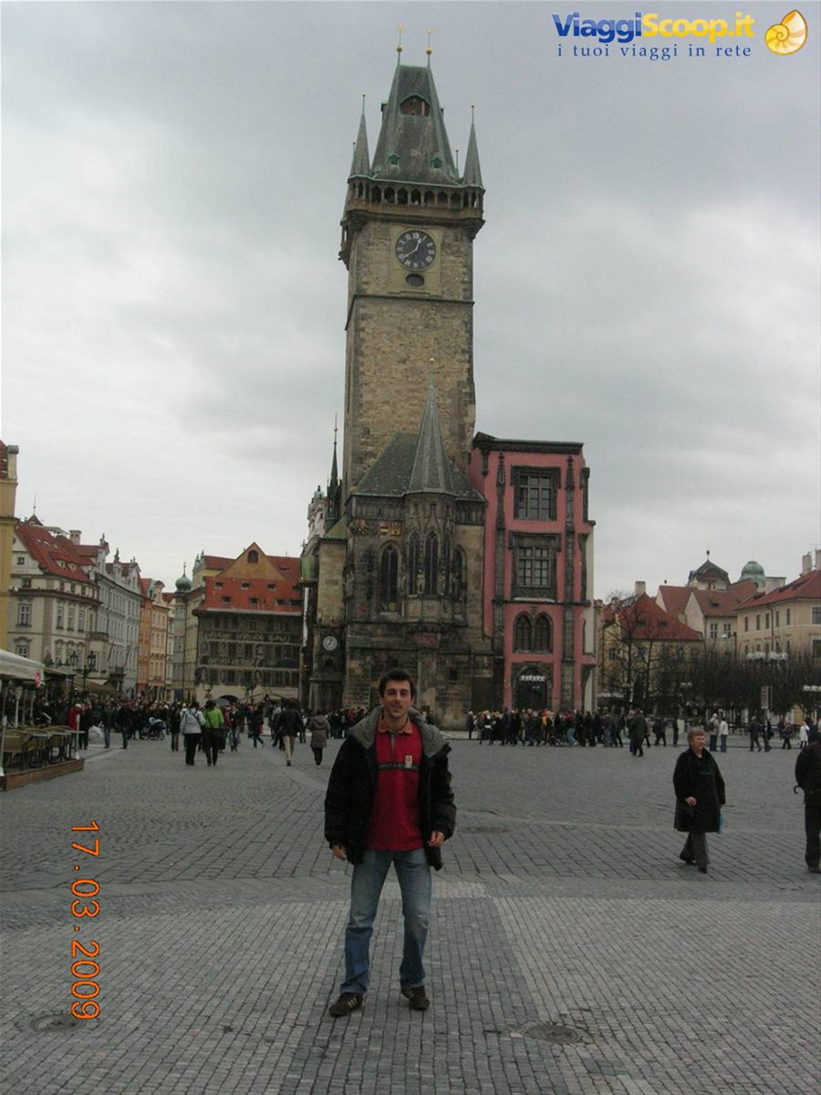 Praga - municipio vecchio con torre