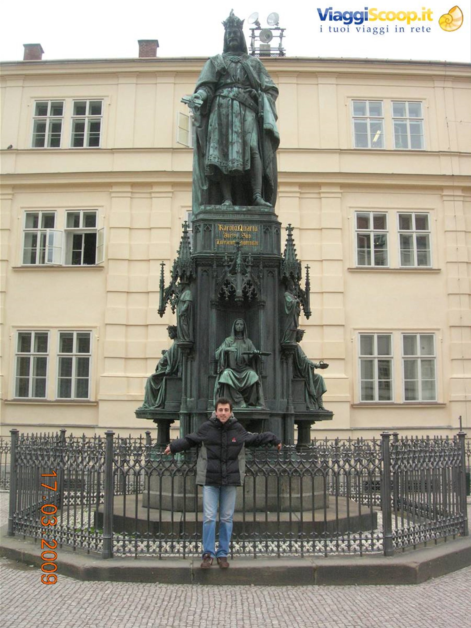 Praga - monumento a Carlo