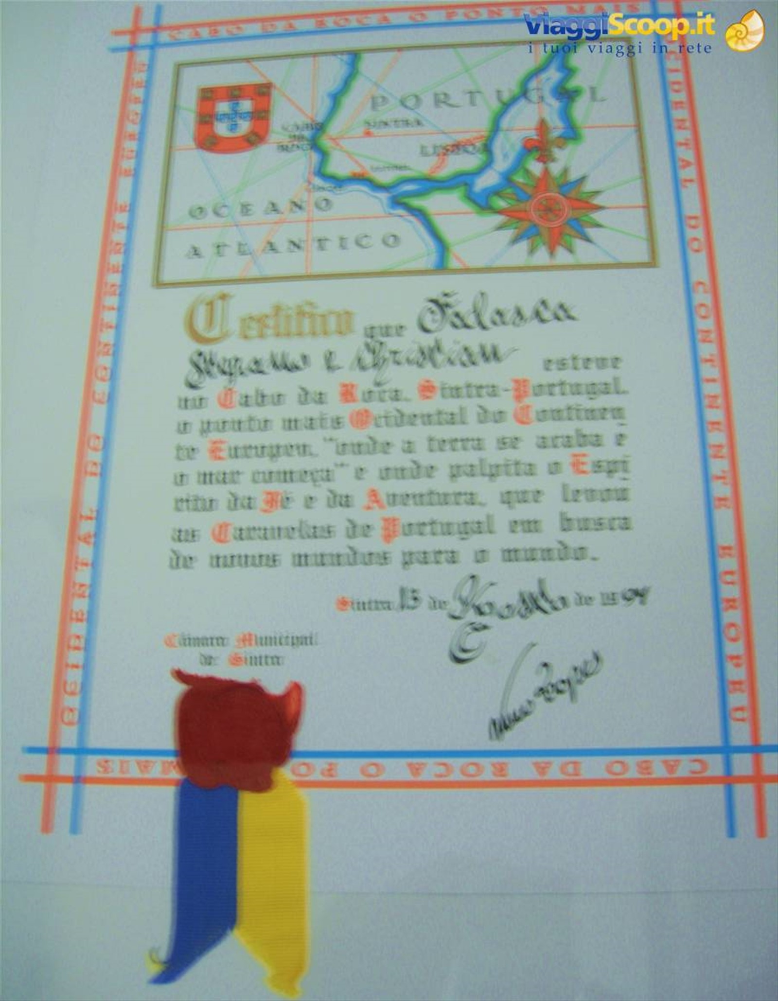 Capo de Roha - certificato