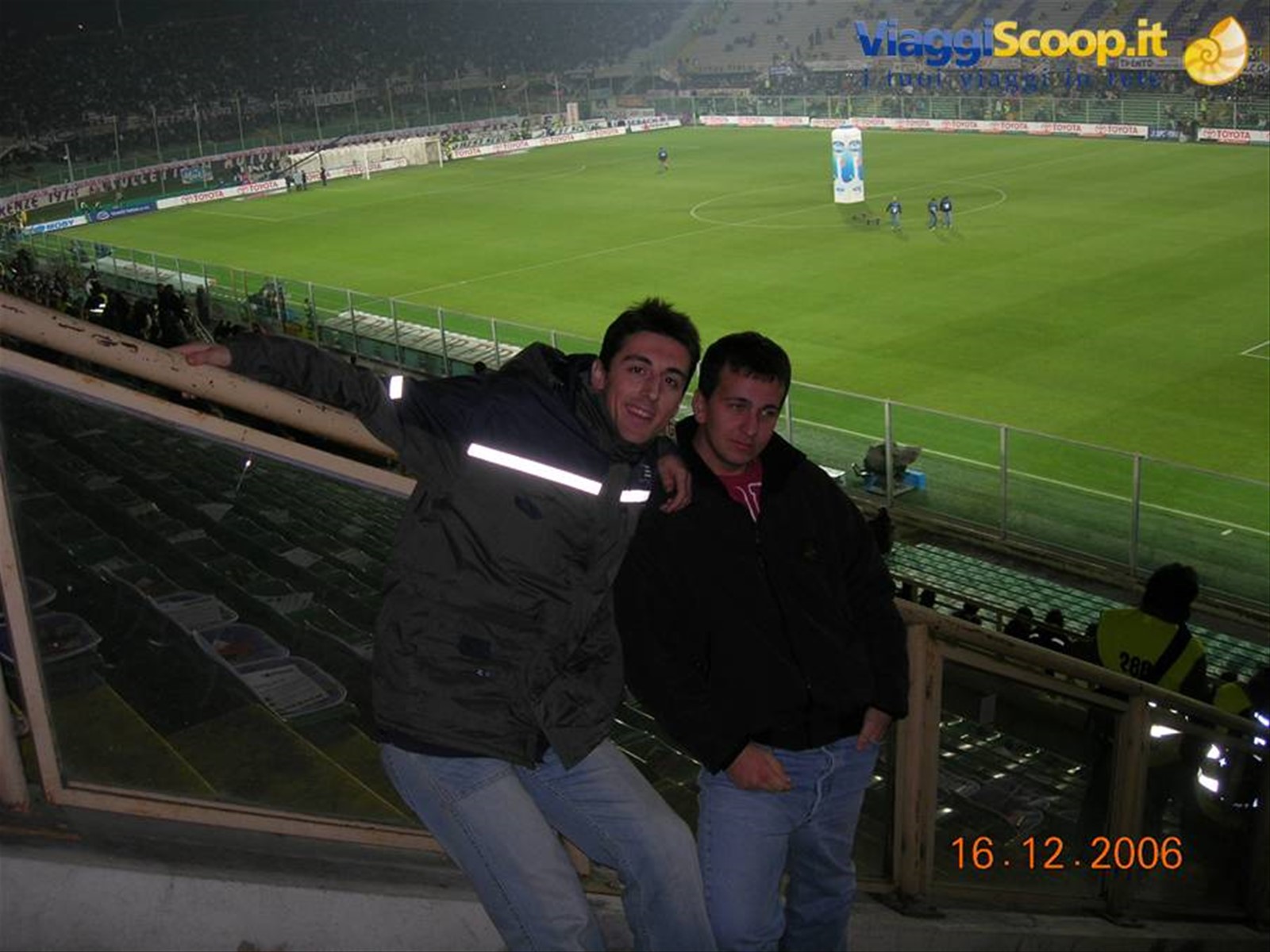 Firenze - io e Thomas allo stadio