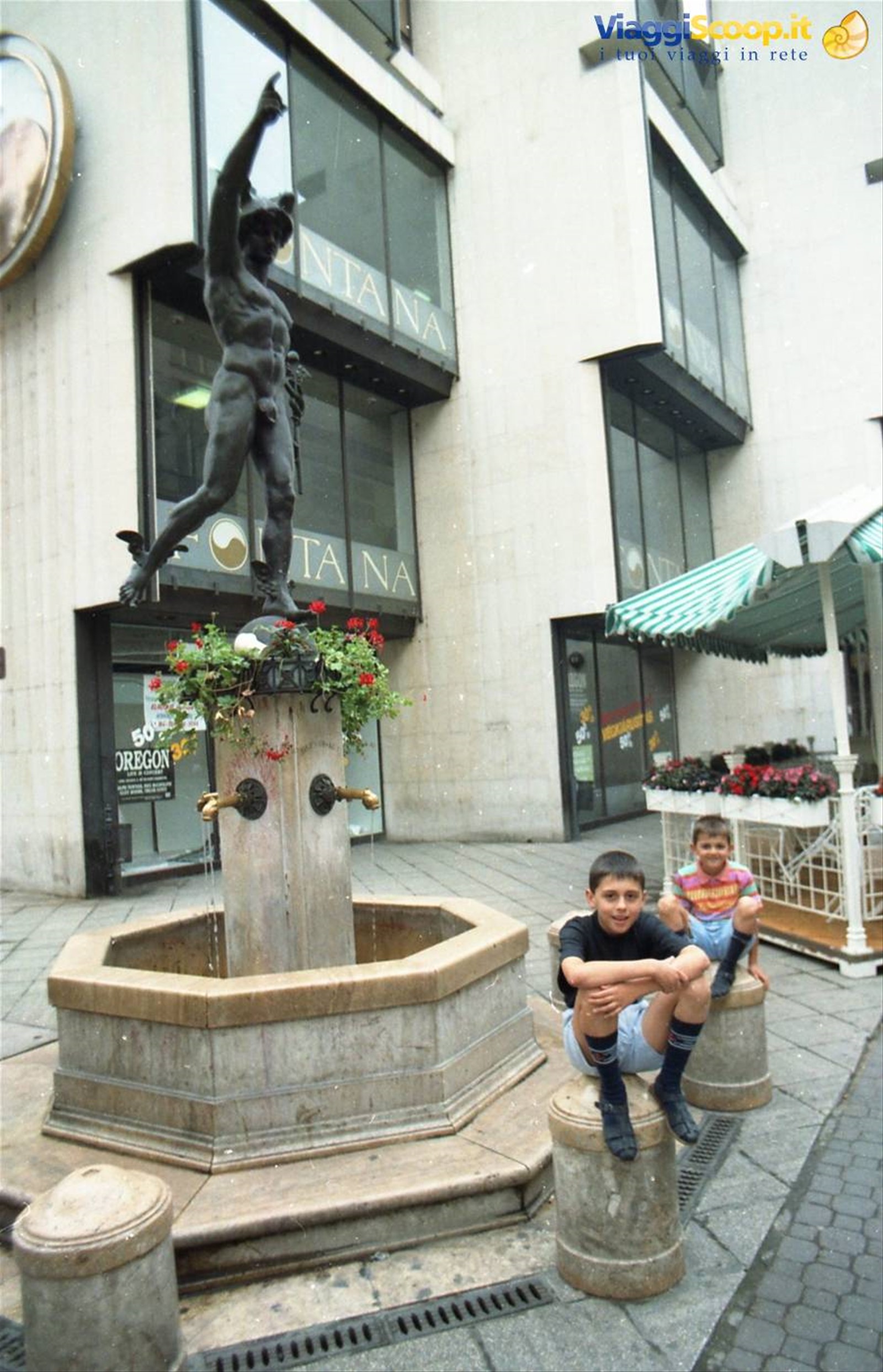 Budapest - fontana in centro