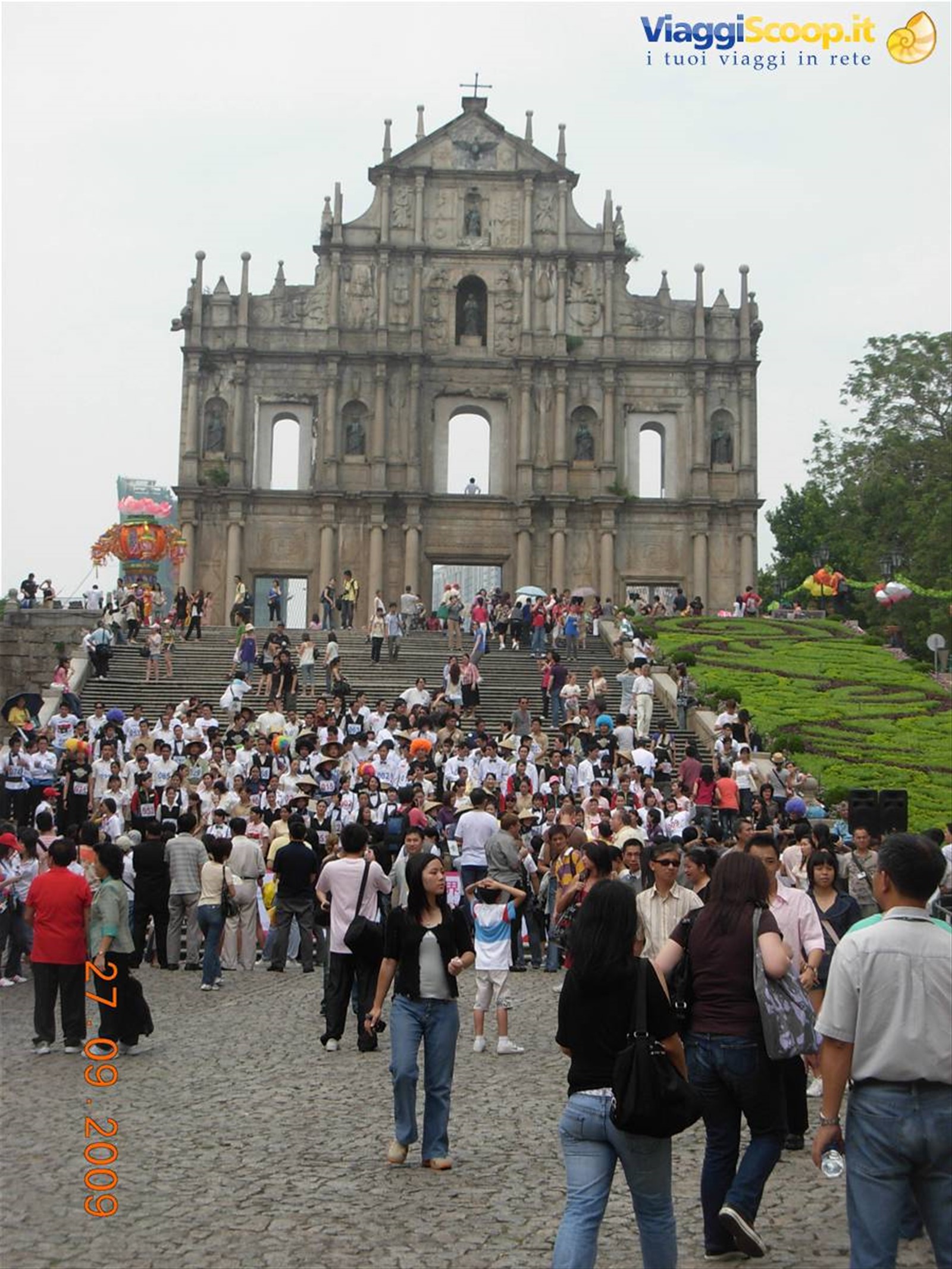 Macao - rovine di San Paolo