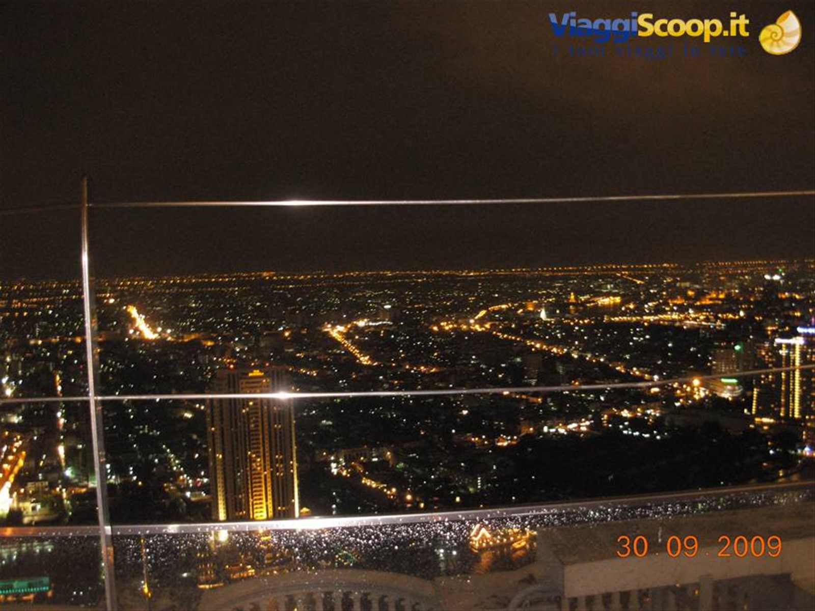 Bangkok - vista dal 67^piano del Sirocco bar