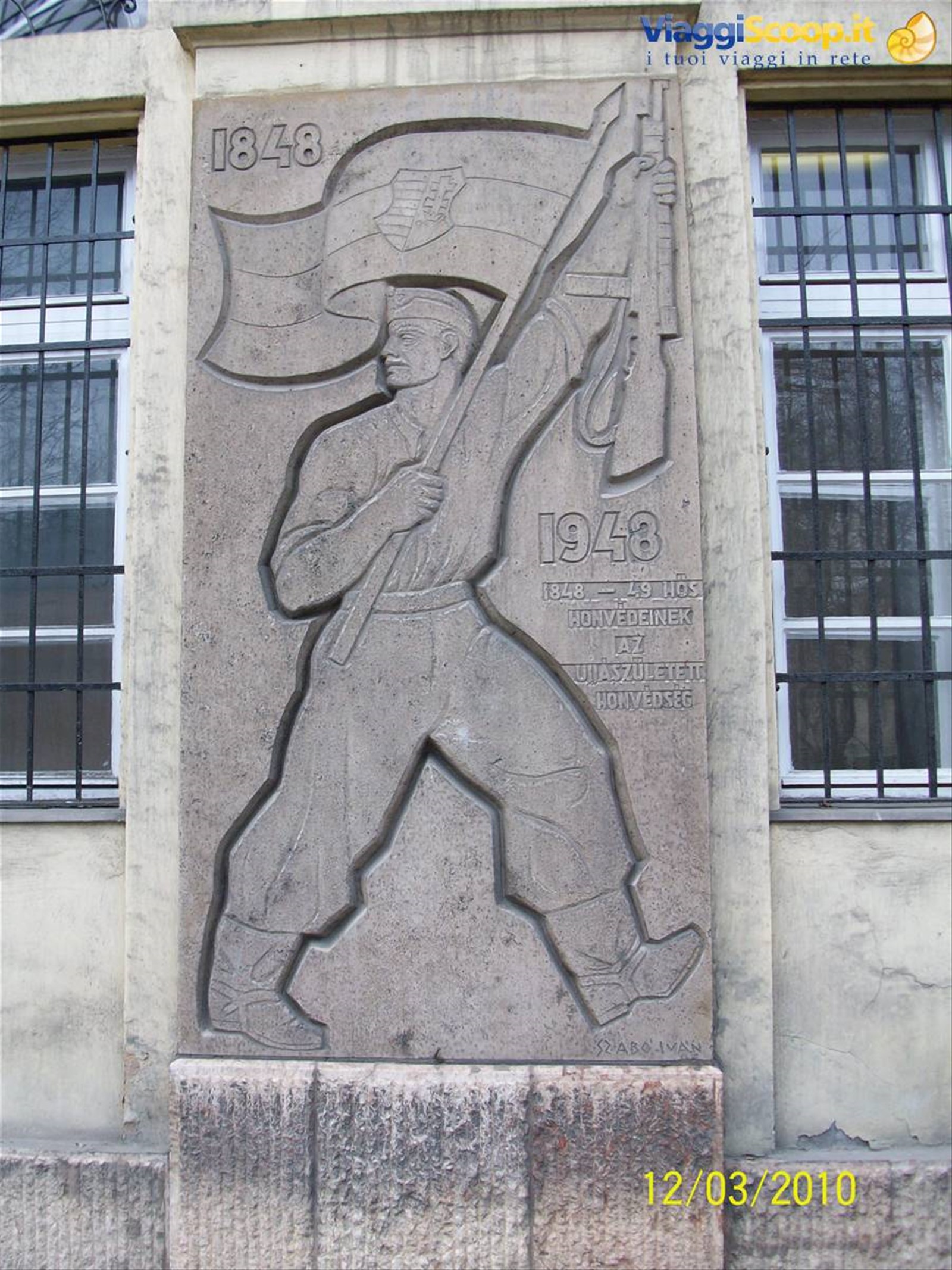Budapest - particolare sul muro