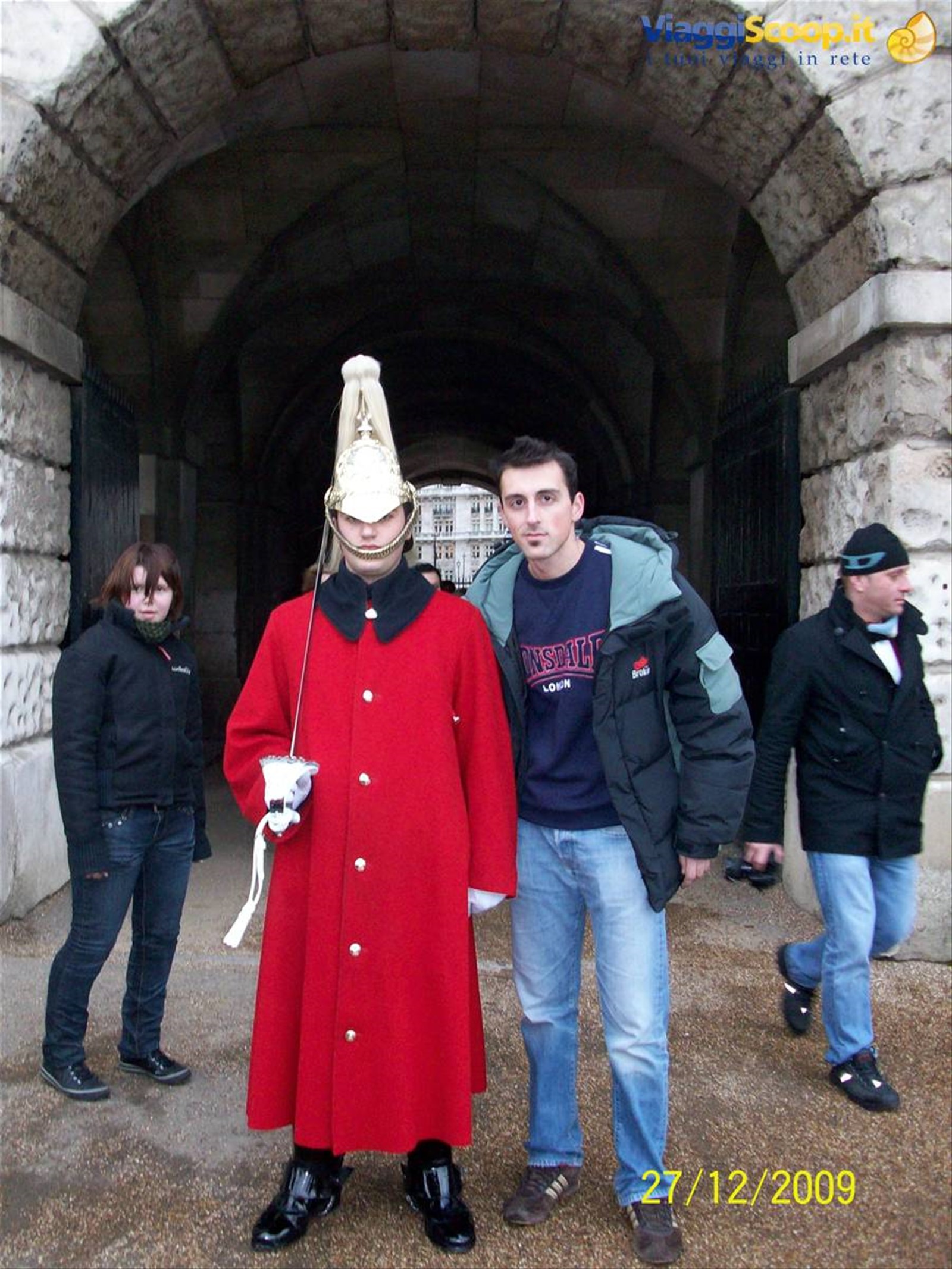 Londra - con una guardia