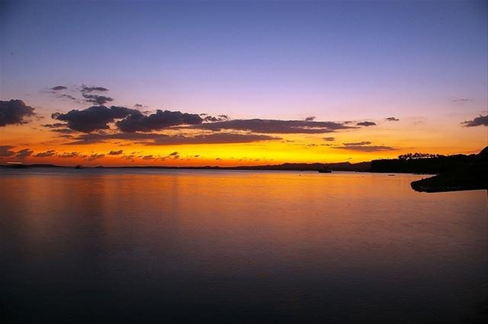 SUNSET ON RED SEA