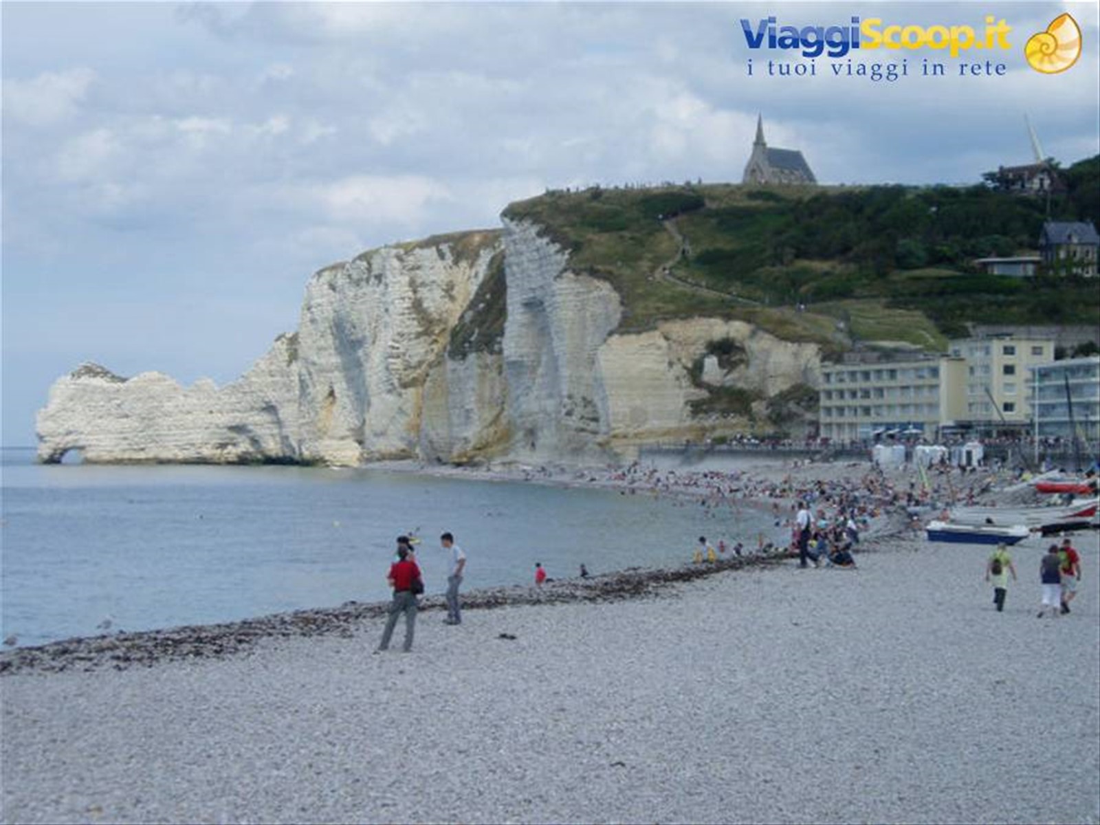 Etretat, la spiaggia
