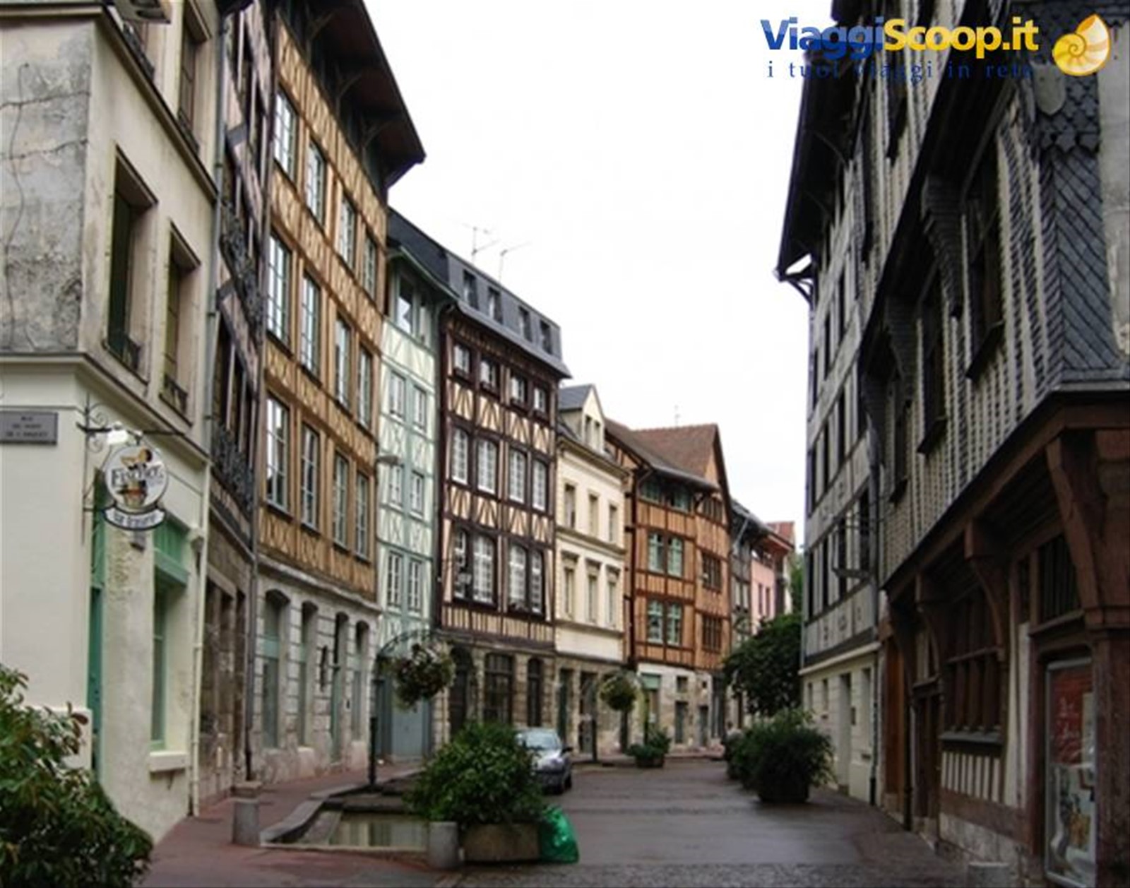 Rouen, stradina pittoresca