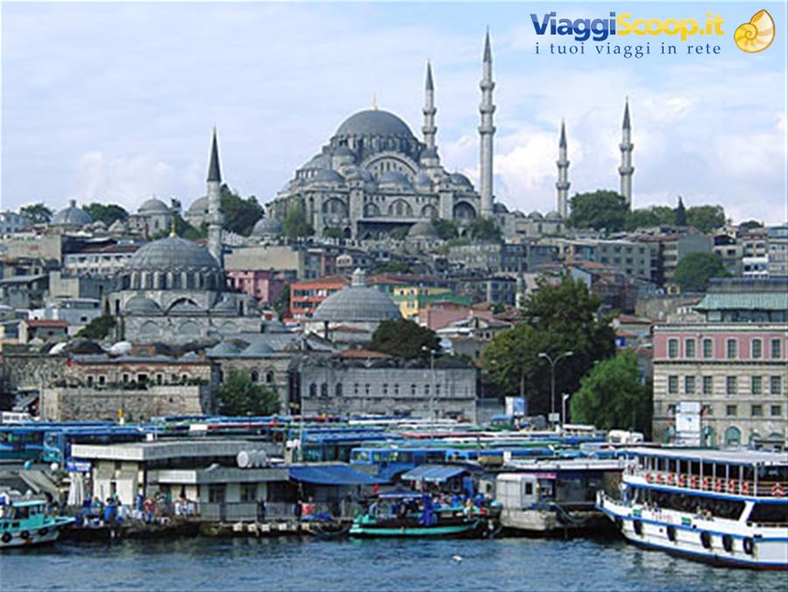 Moschea Blu dal Bosforo