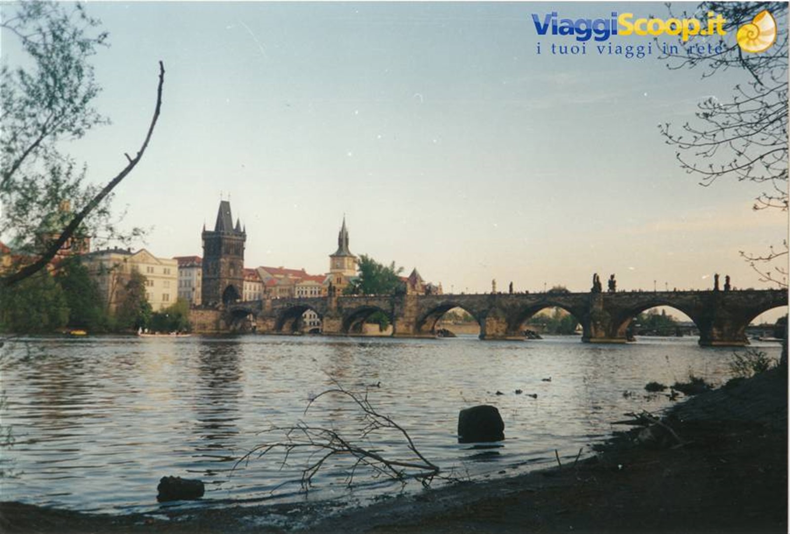 Ponte Carlo IV sul fiume Morava