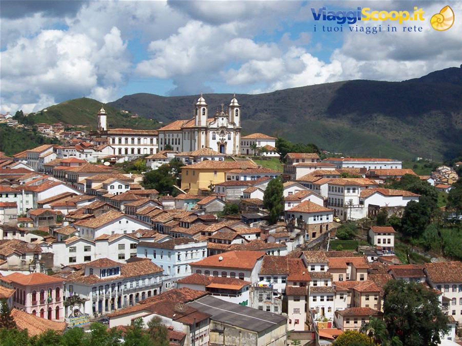 panorama di Ouro Preto