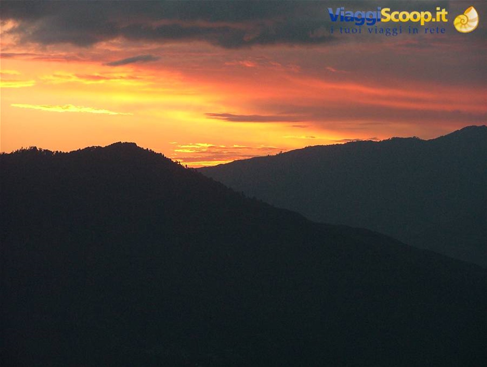tramonto himalayano