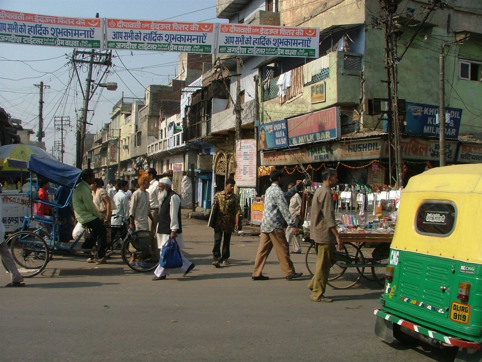 strade di Delhi