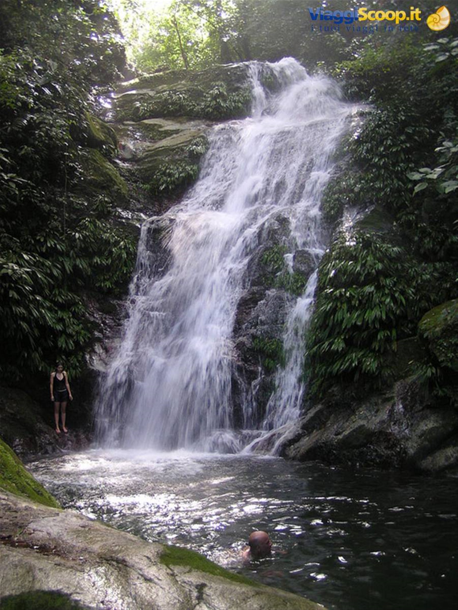 cascata vicino a La Ceiba