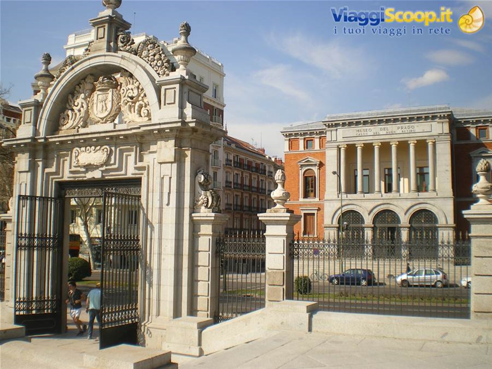 Vsta sul Prado dal Parco del Buen Retiro