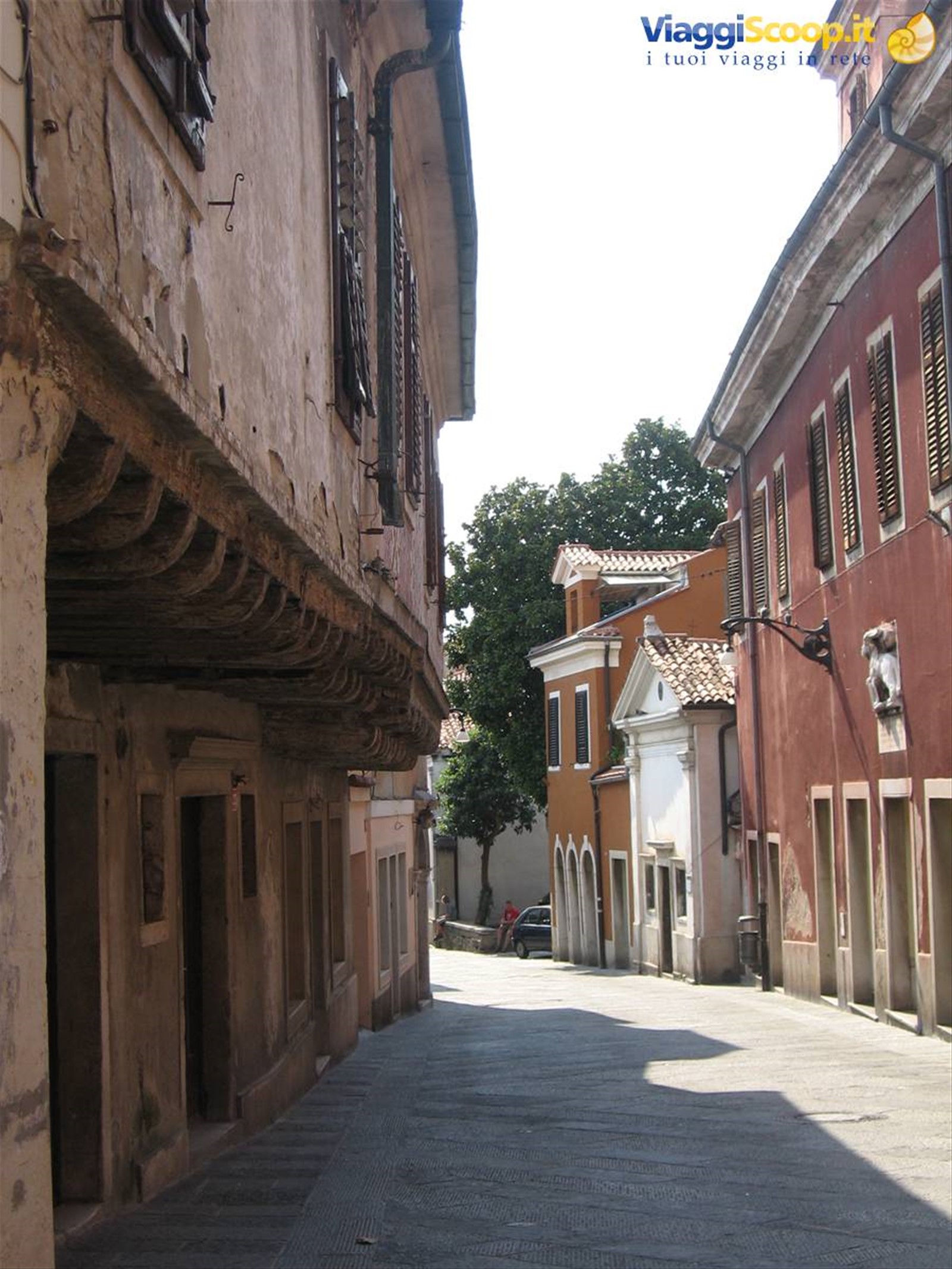 Koper (Capodistria), via che porta dal centro storico al mare