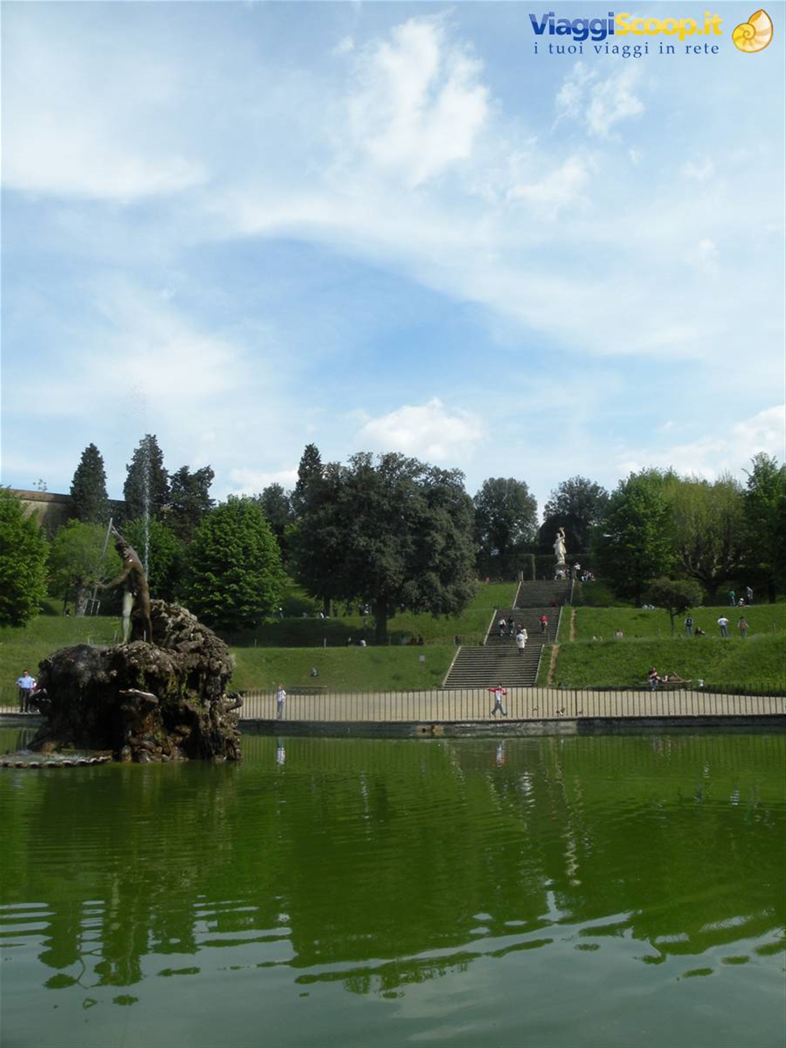 Fontana del Tritone nel Giardino di Boboli