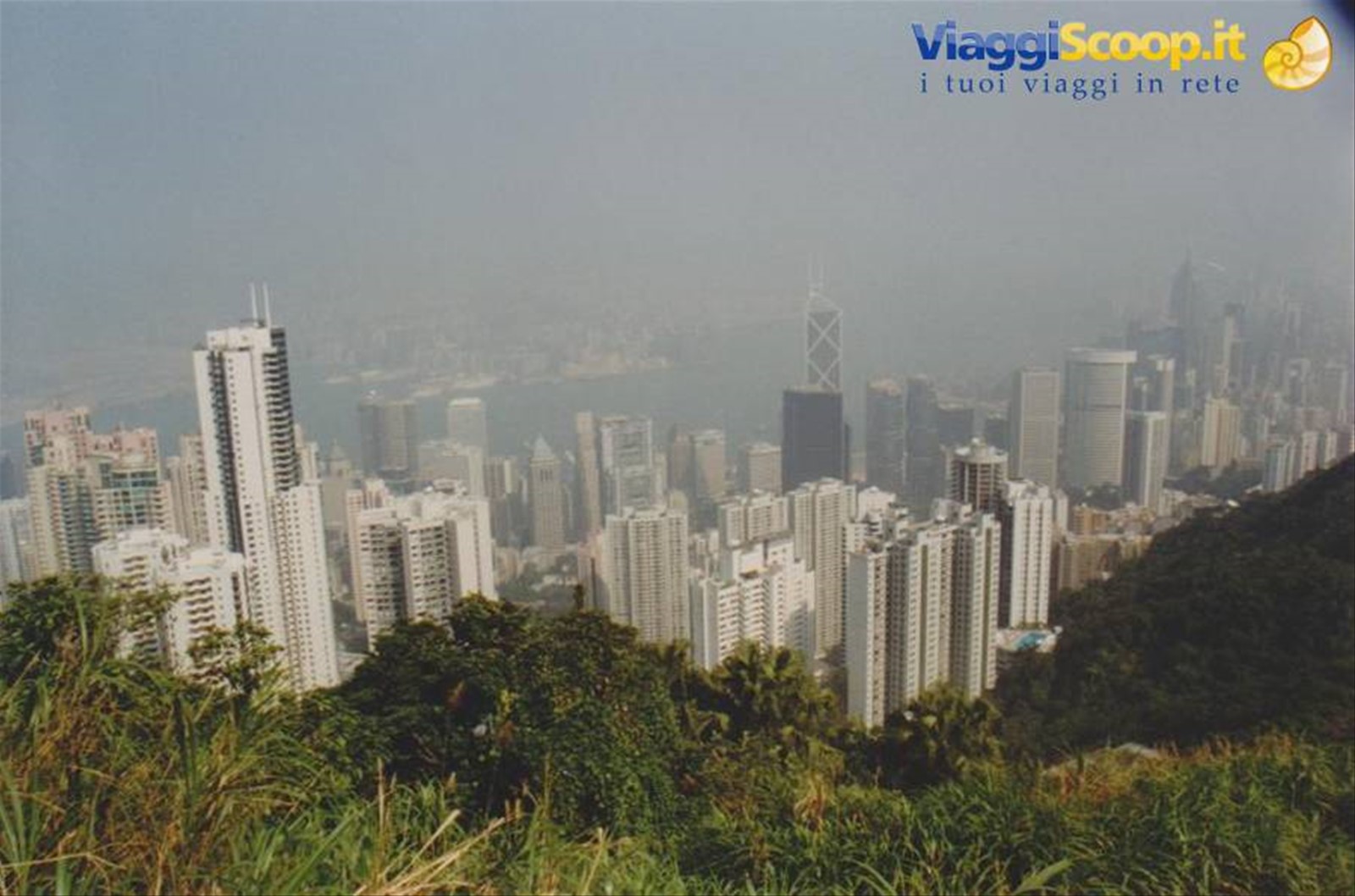 Dalla cima del Victoria Peak