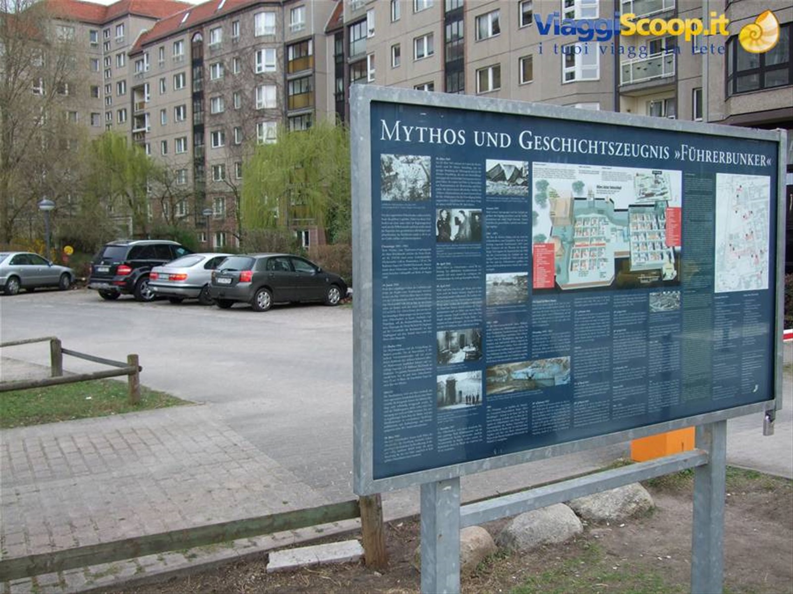 Berlino - Il sito del bunker di Hitler