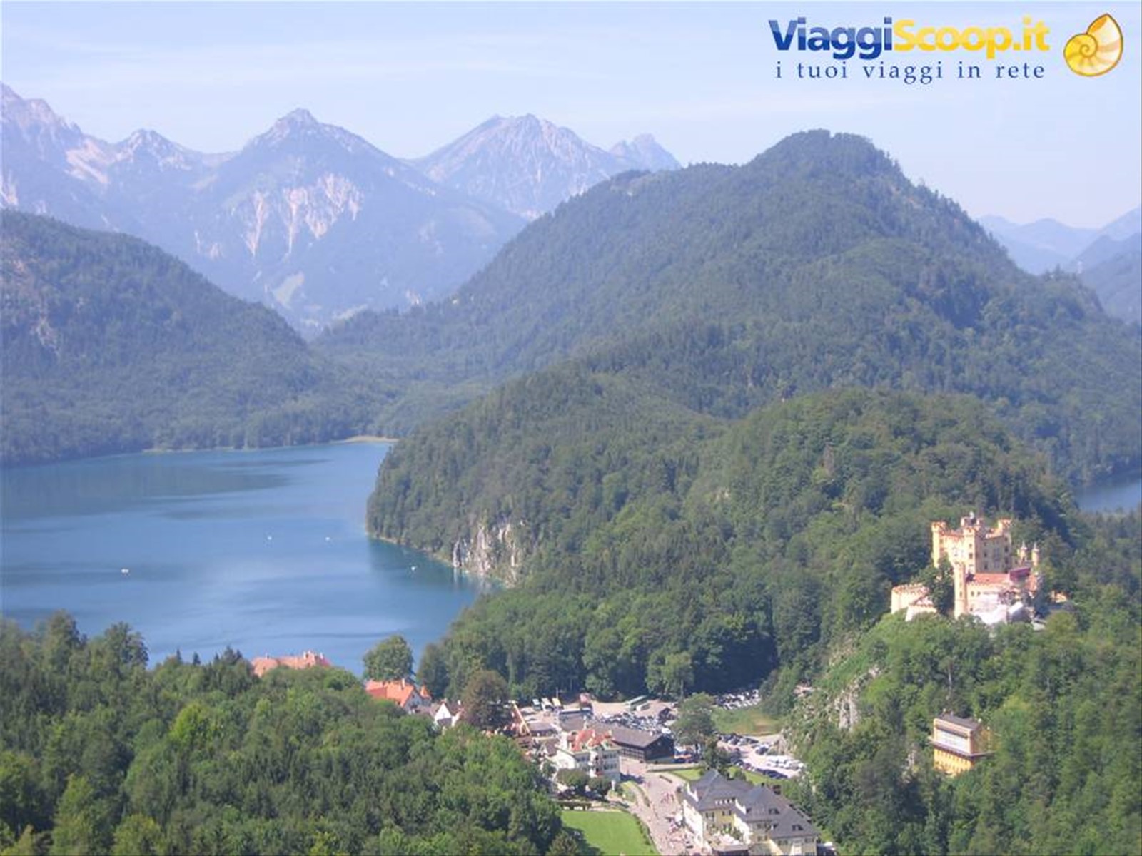 veduda dalla cima di Neuschwanstein