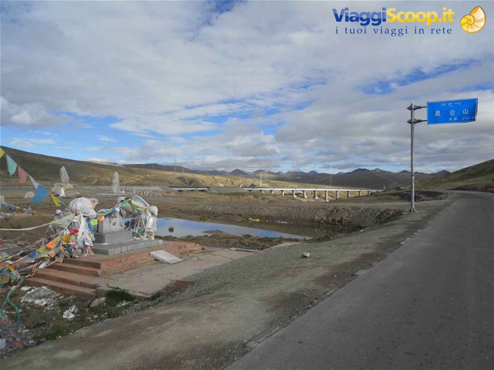 verso Anduo - Tibet - colle a 4700 m