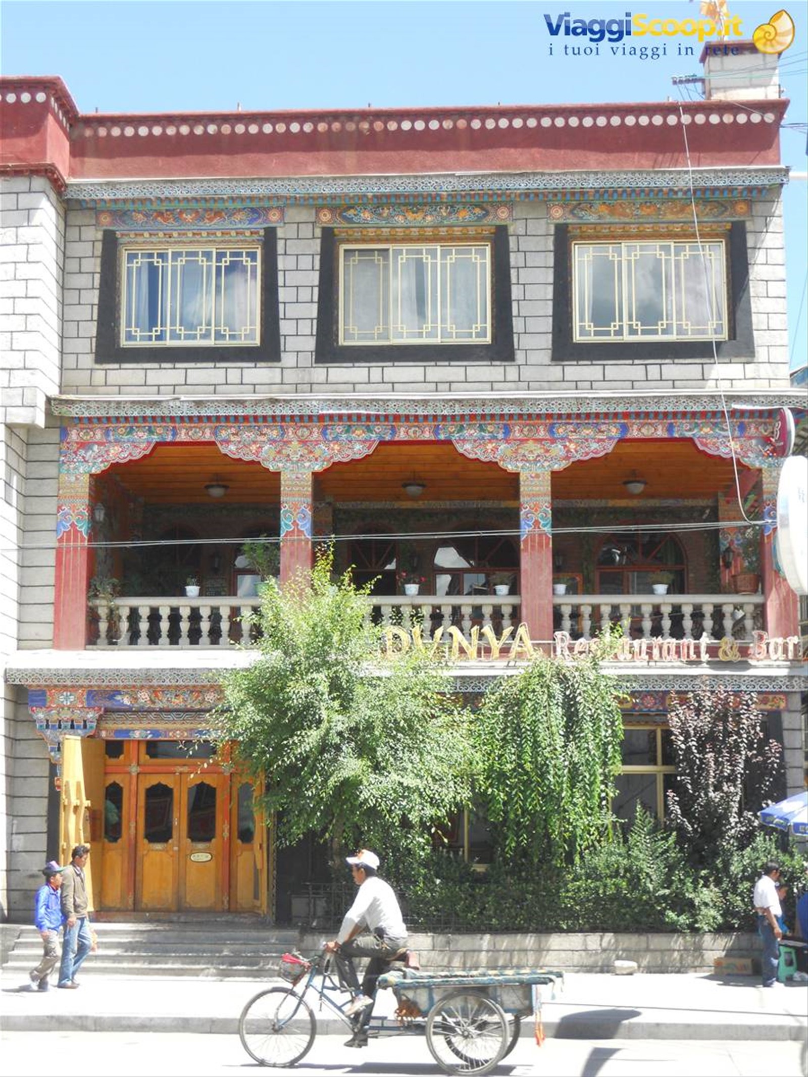 nel centro di Lhasa