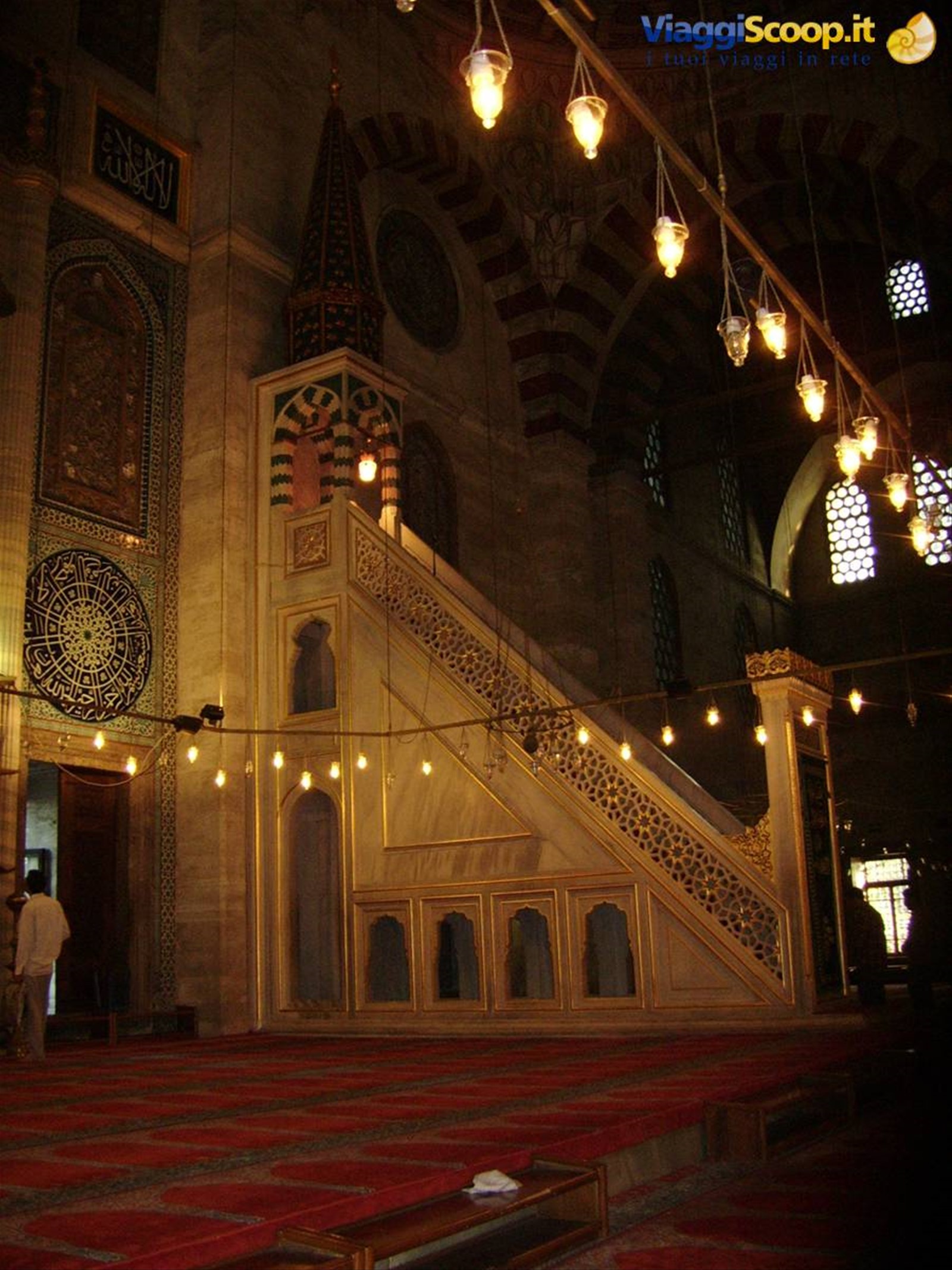 Interno Moschea di Solimano
