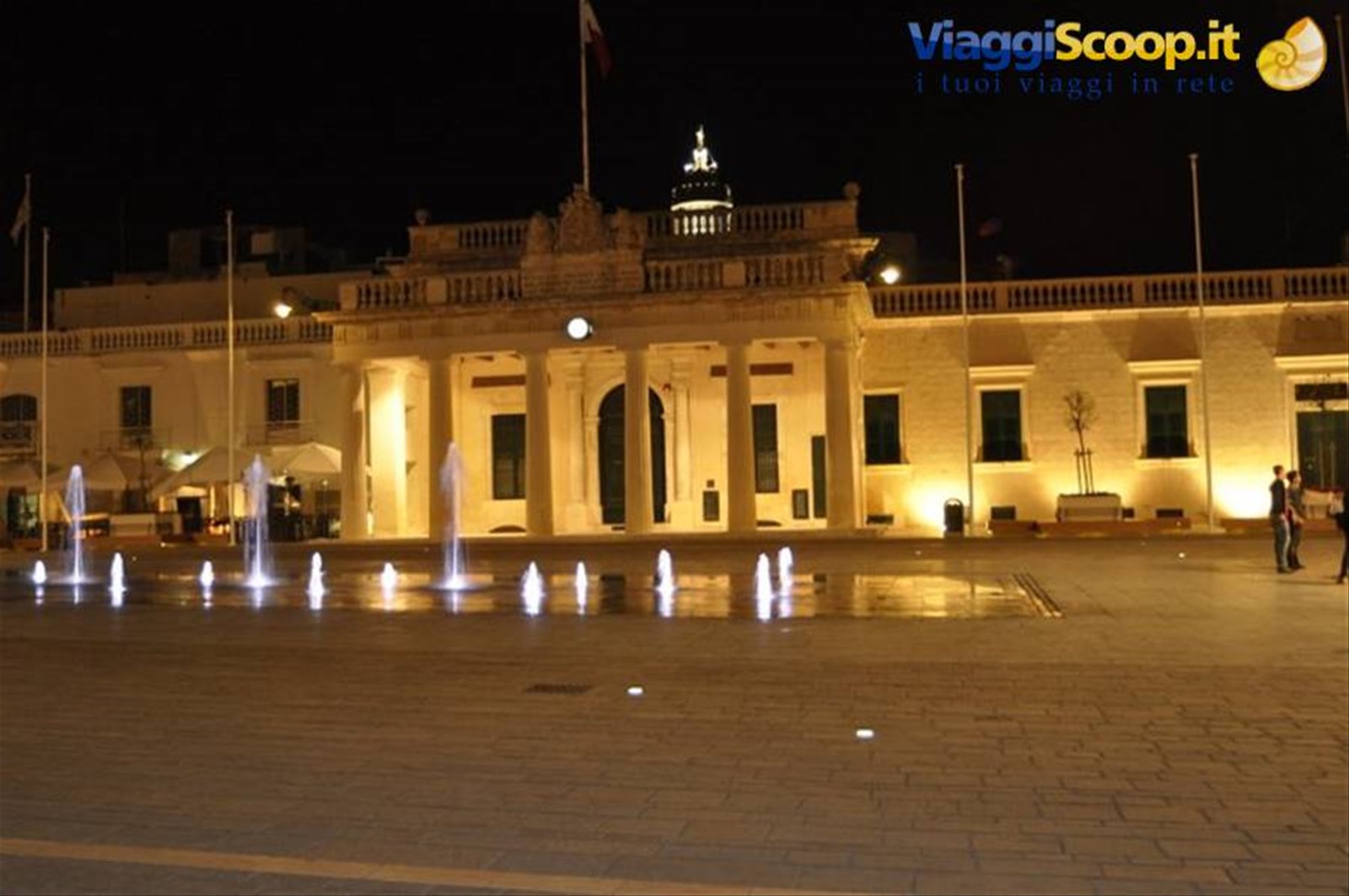 Palace Square di Notte